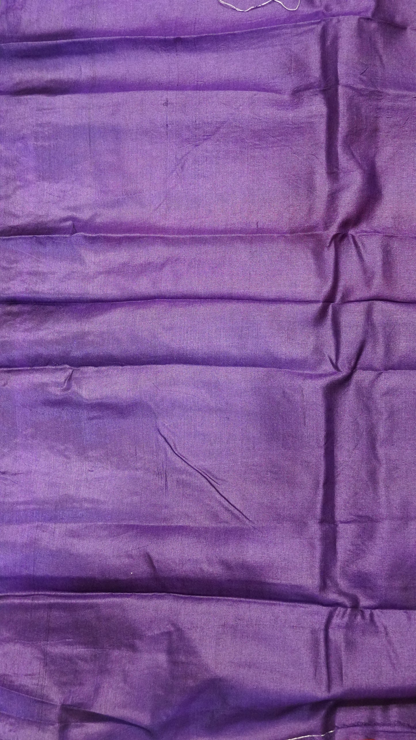 Pure Tussar Saree - Floral Zari-Pale Orange