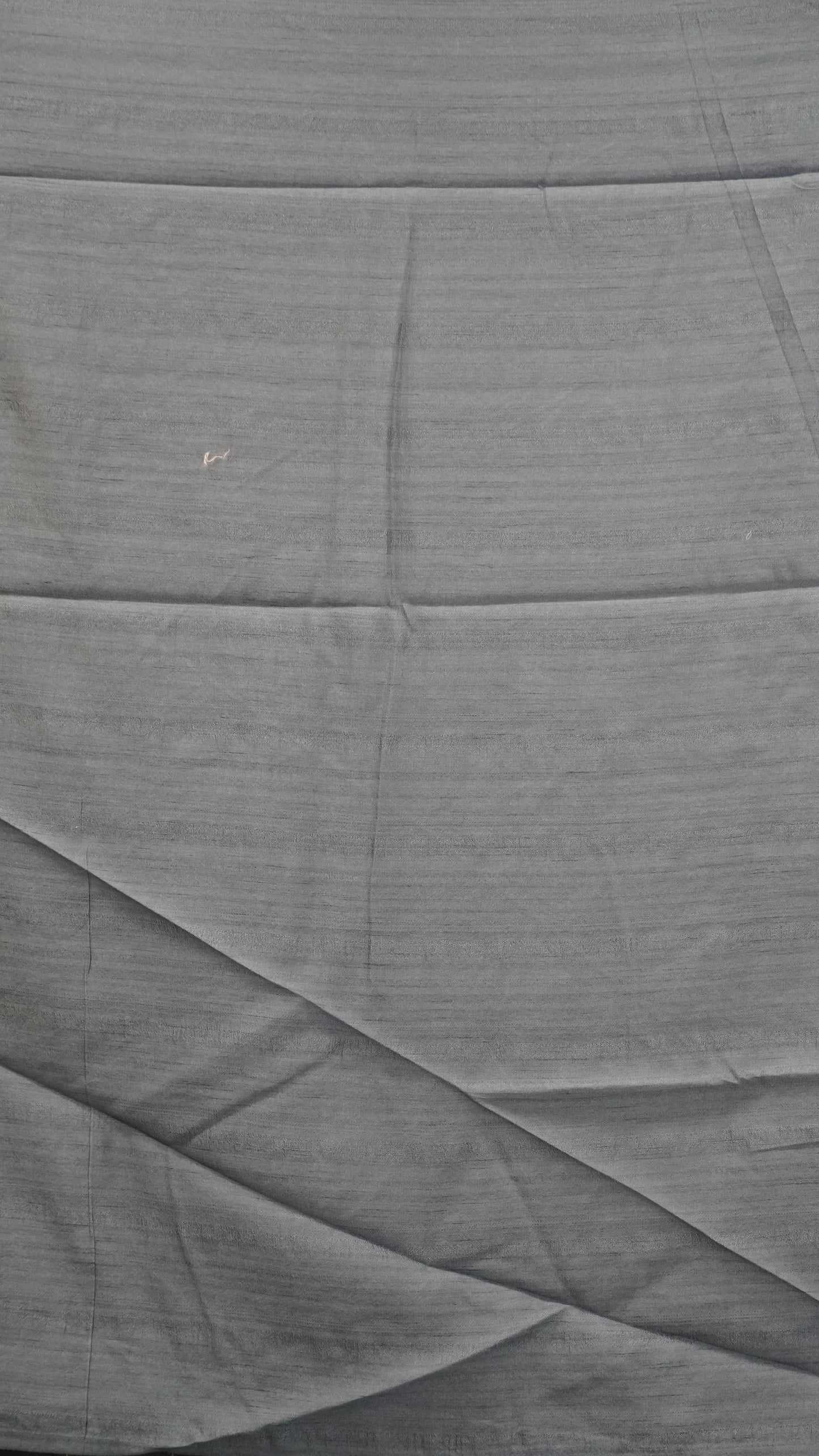 Jute Tussar Aplique Work Saree Blue