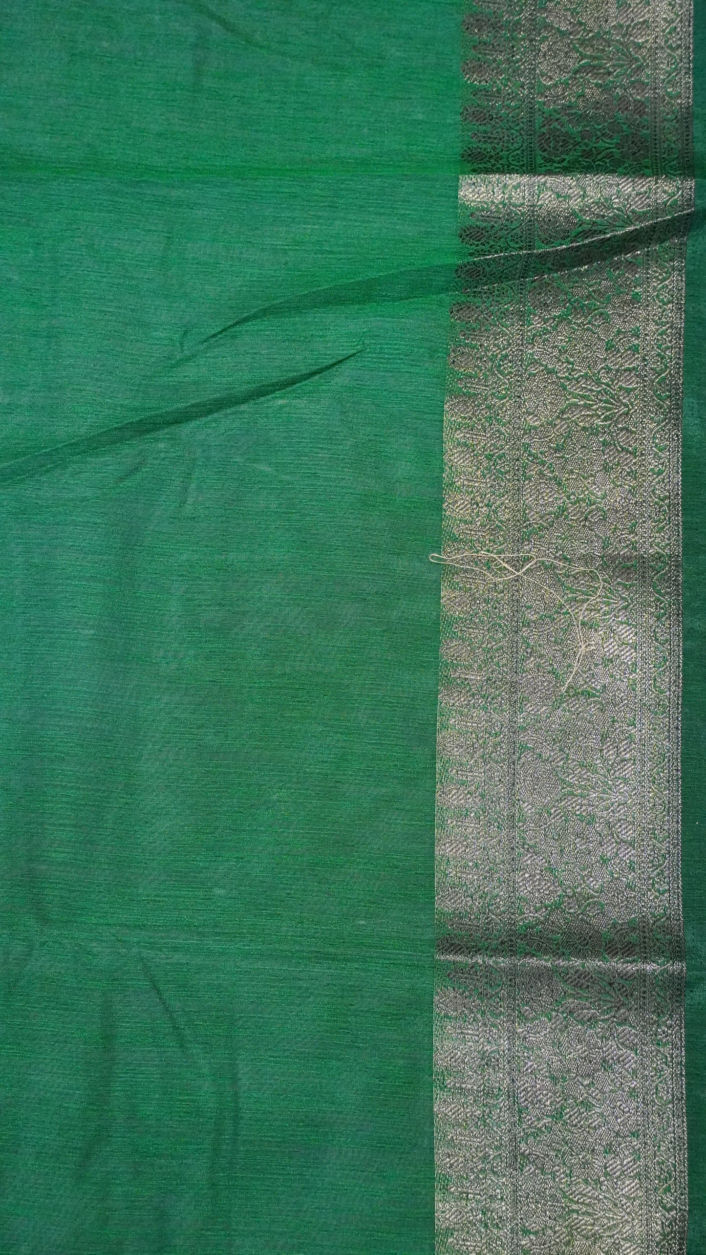 Bamboo Silk Saree-Maroon Gypso Thread Work