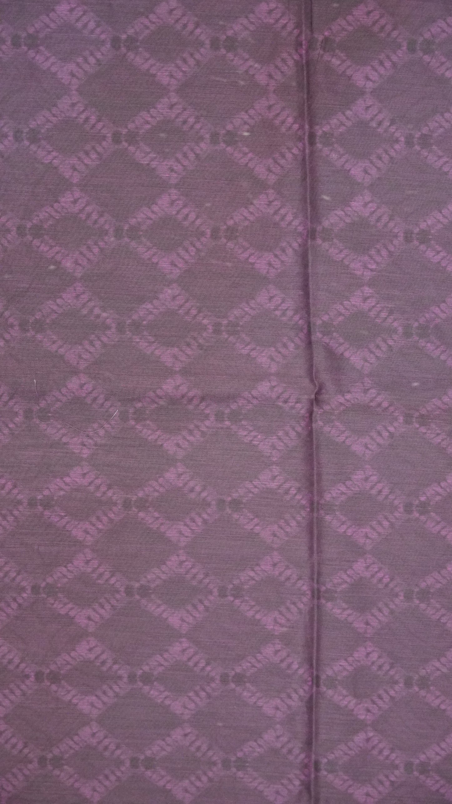 Chanderi Cotton Saree-Penn Kalamkari-Purple