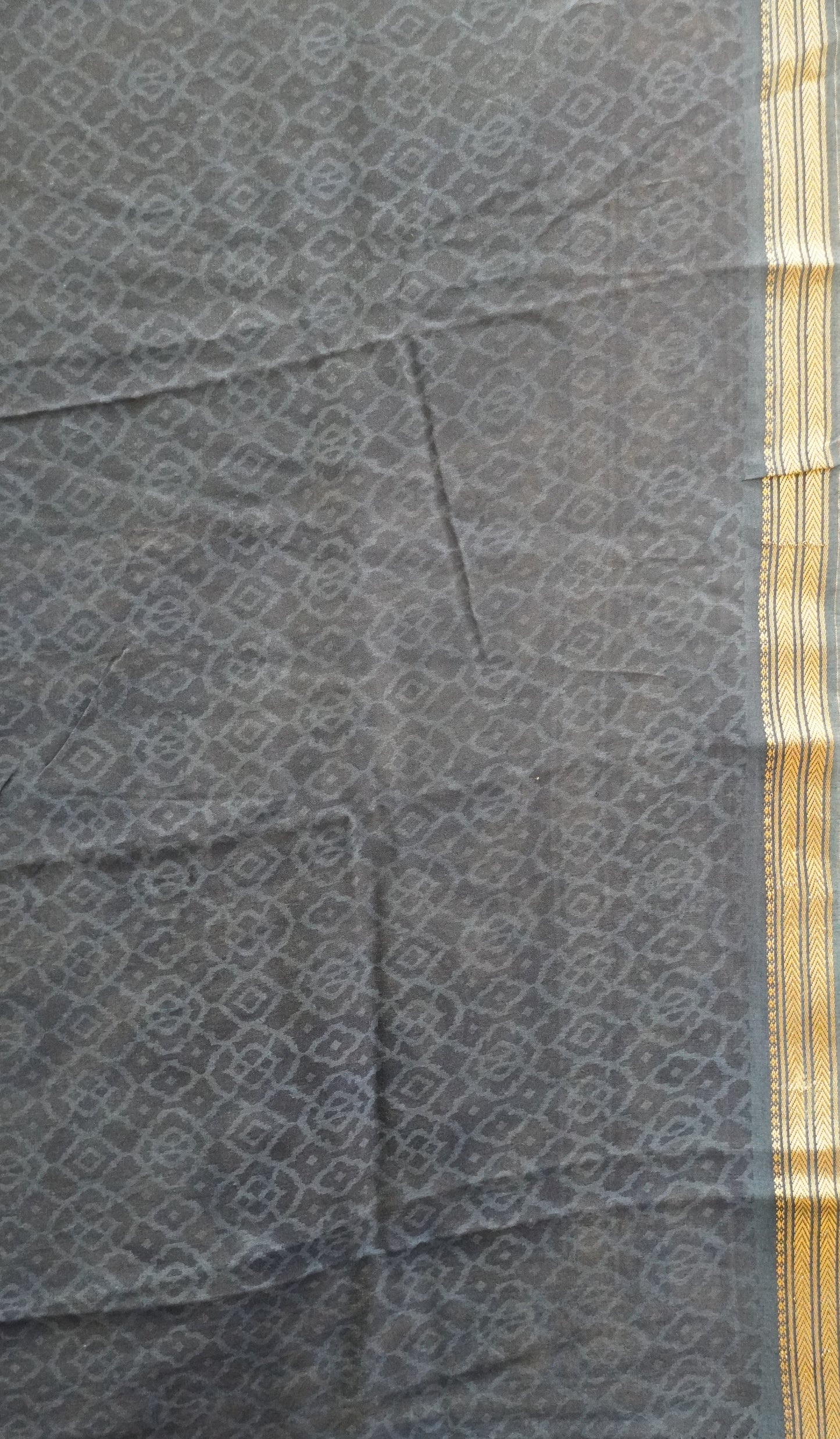 Viscose Saree-Green Peacock Body