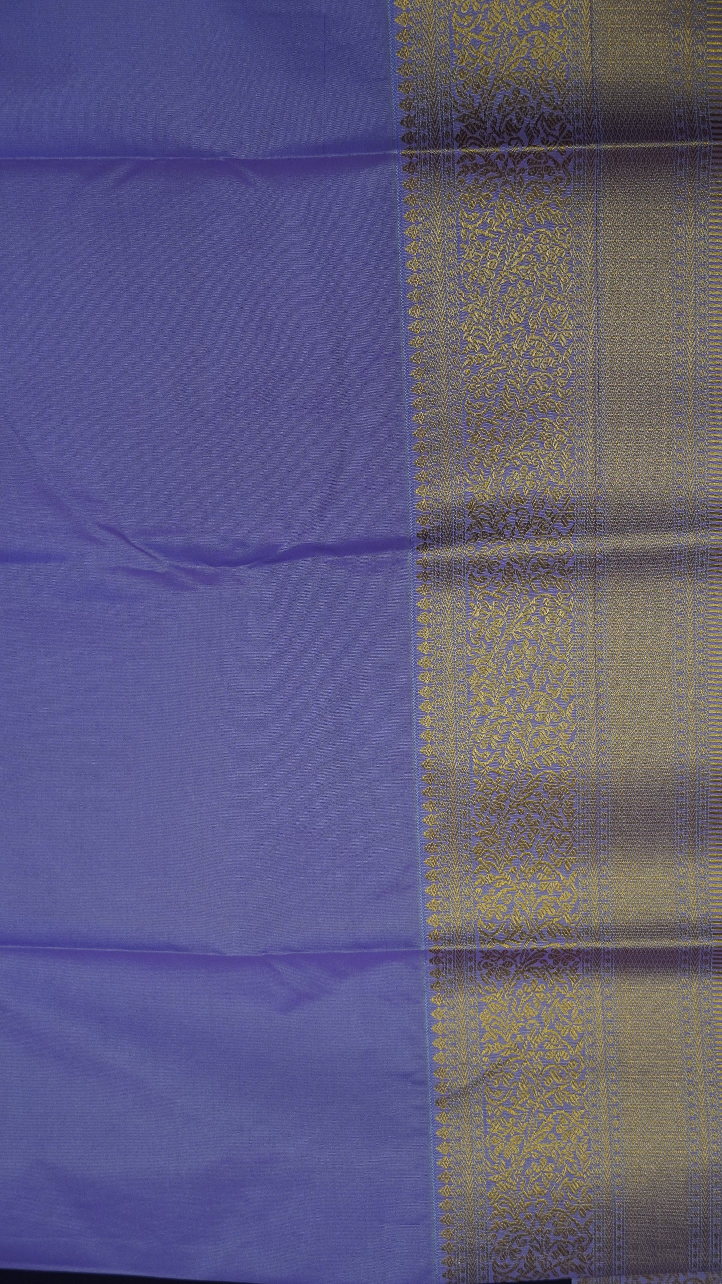 Semi Kanjivaram Silk Saree - Dark Wine