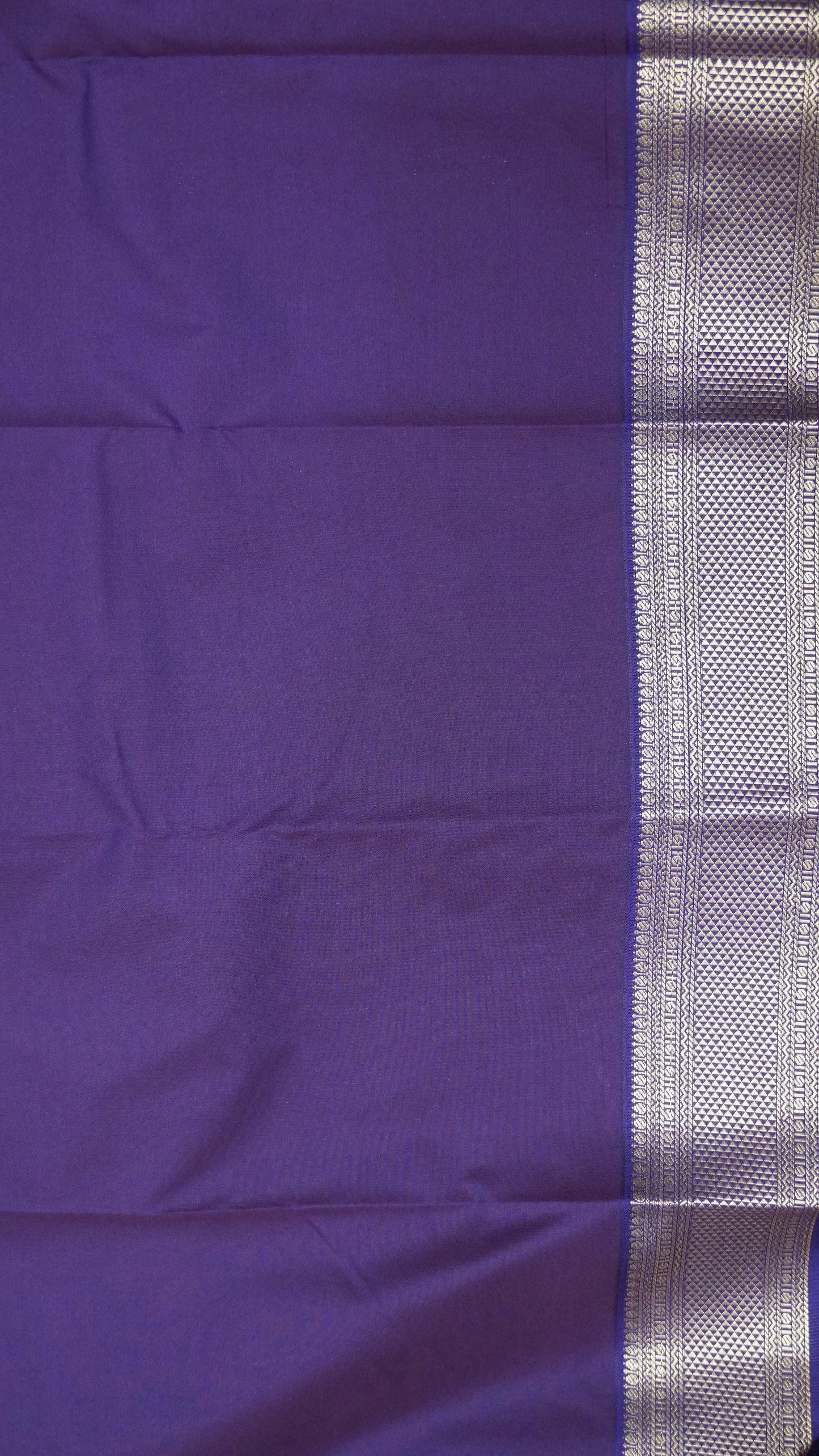 Semi Kanjivaram Silk Saree - Orange