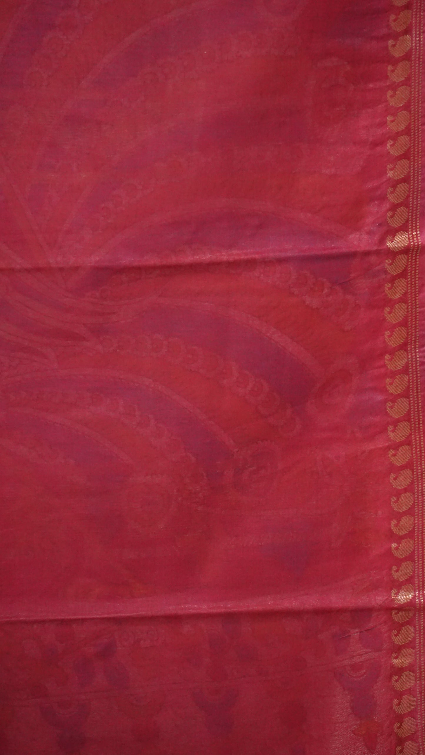 Semi Linen Kalamkari Saree Pink