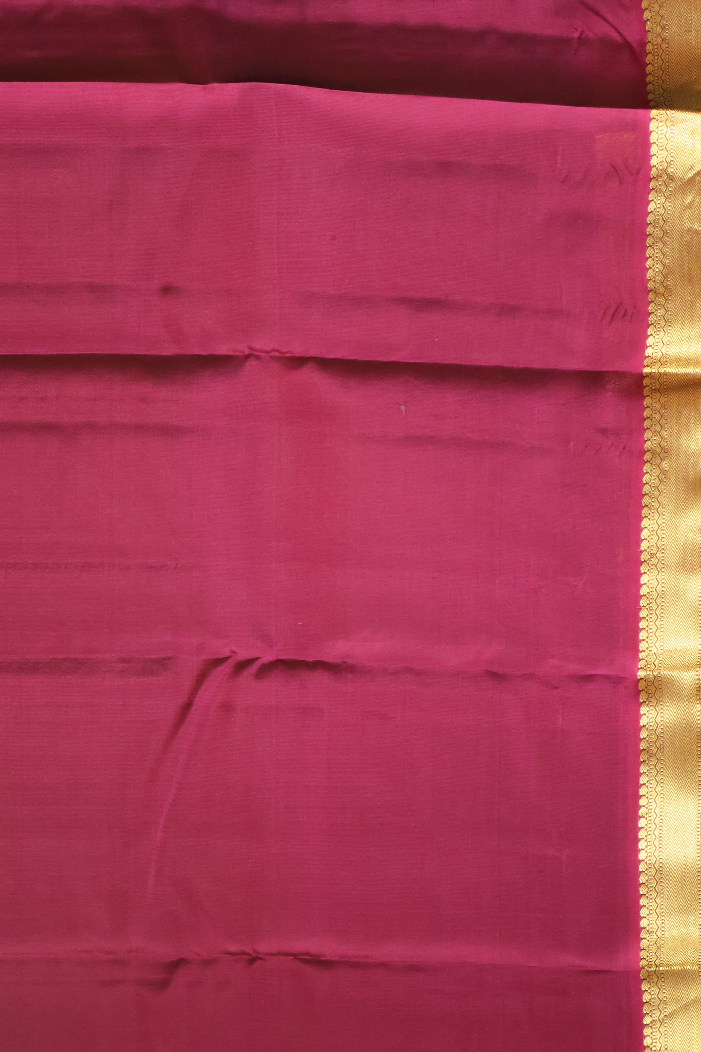 Akshayam - Pure Kanjivaram Saree - Bottle Green-Magenta
