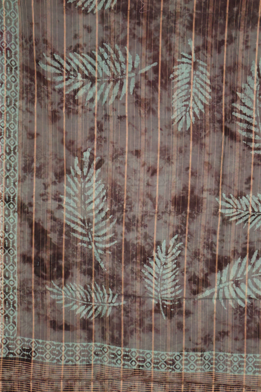 Pure Tussar Saree - Green