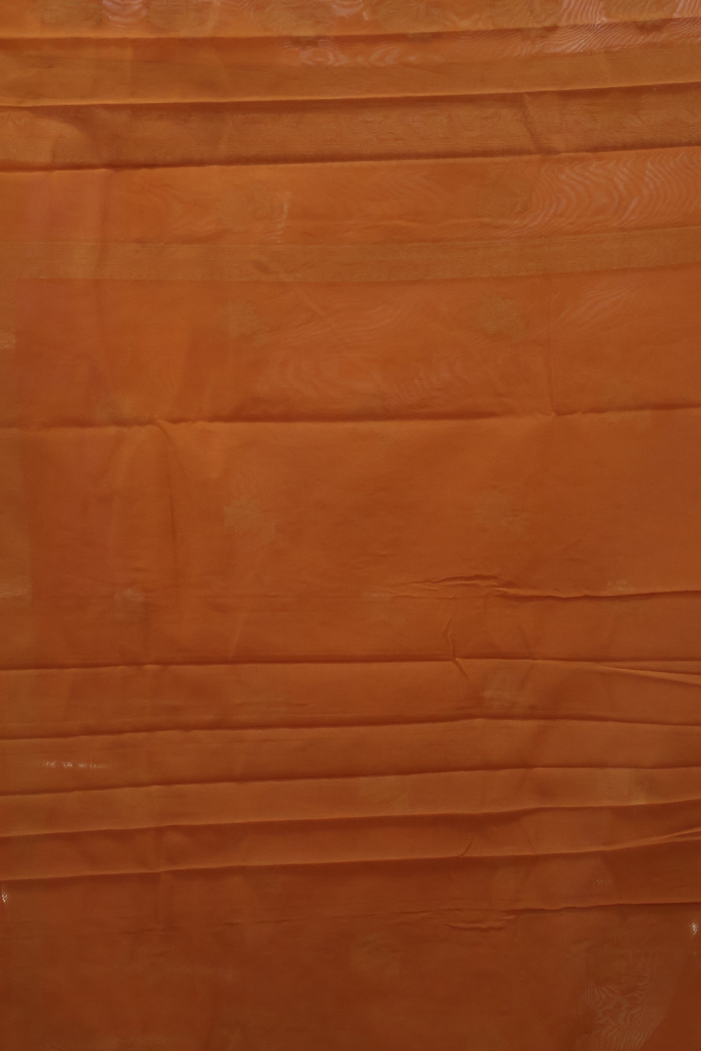 Banarasi Chanderi Saree-Honey Double Flower Border