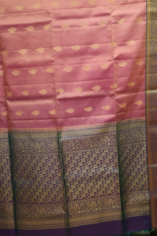 Pure Soft Silk Saree -Lite Purple