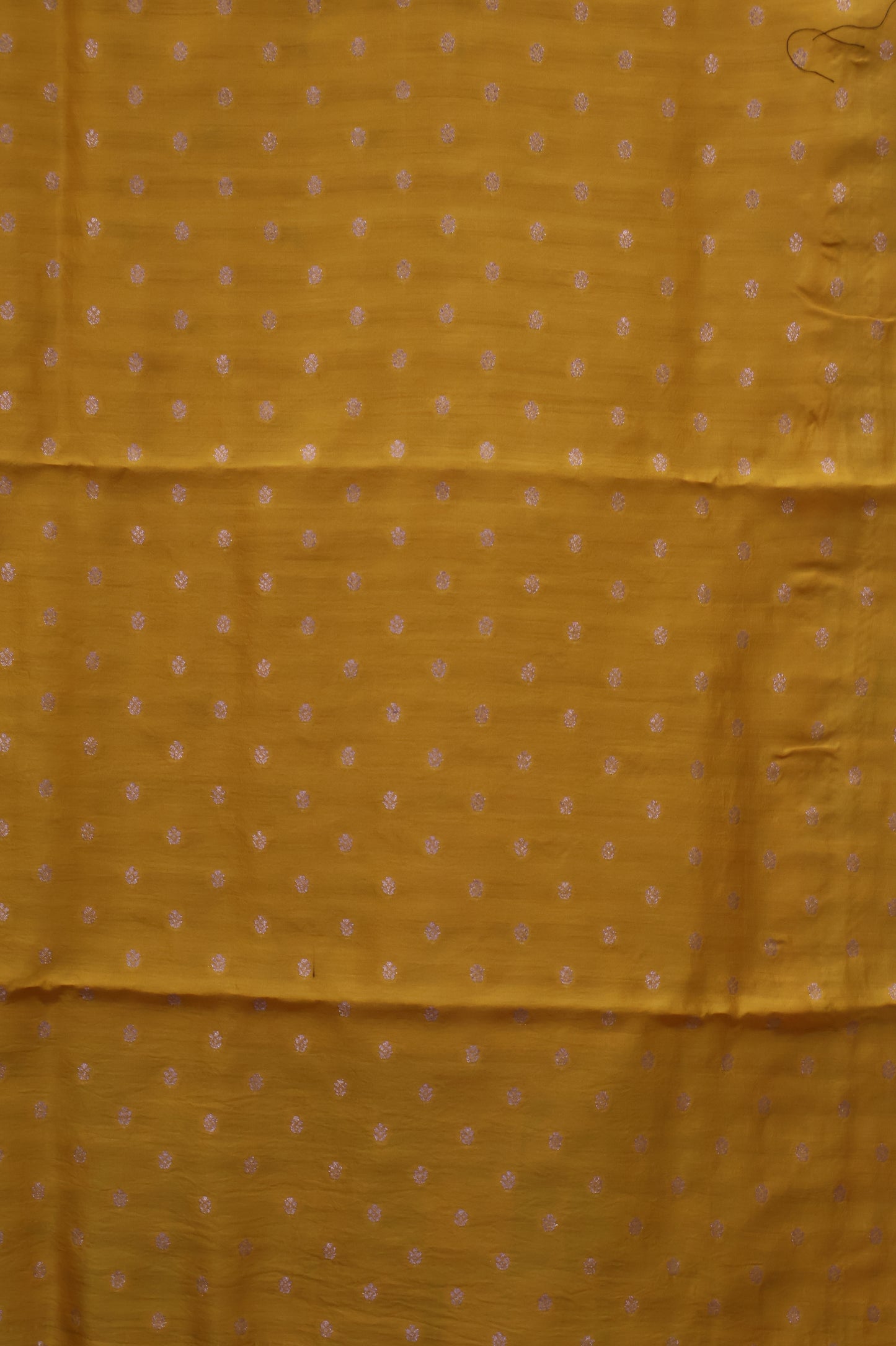 Pure Organza Tussar Saree-Mustard