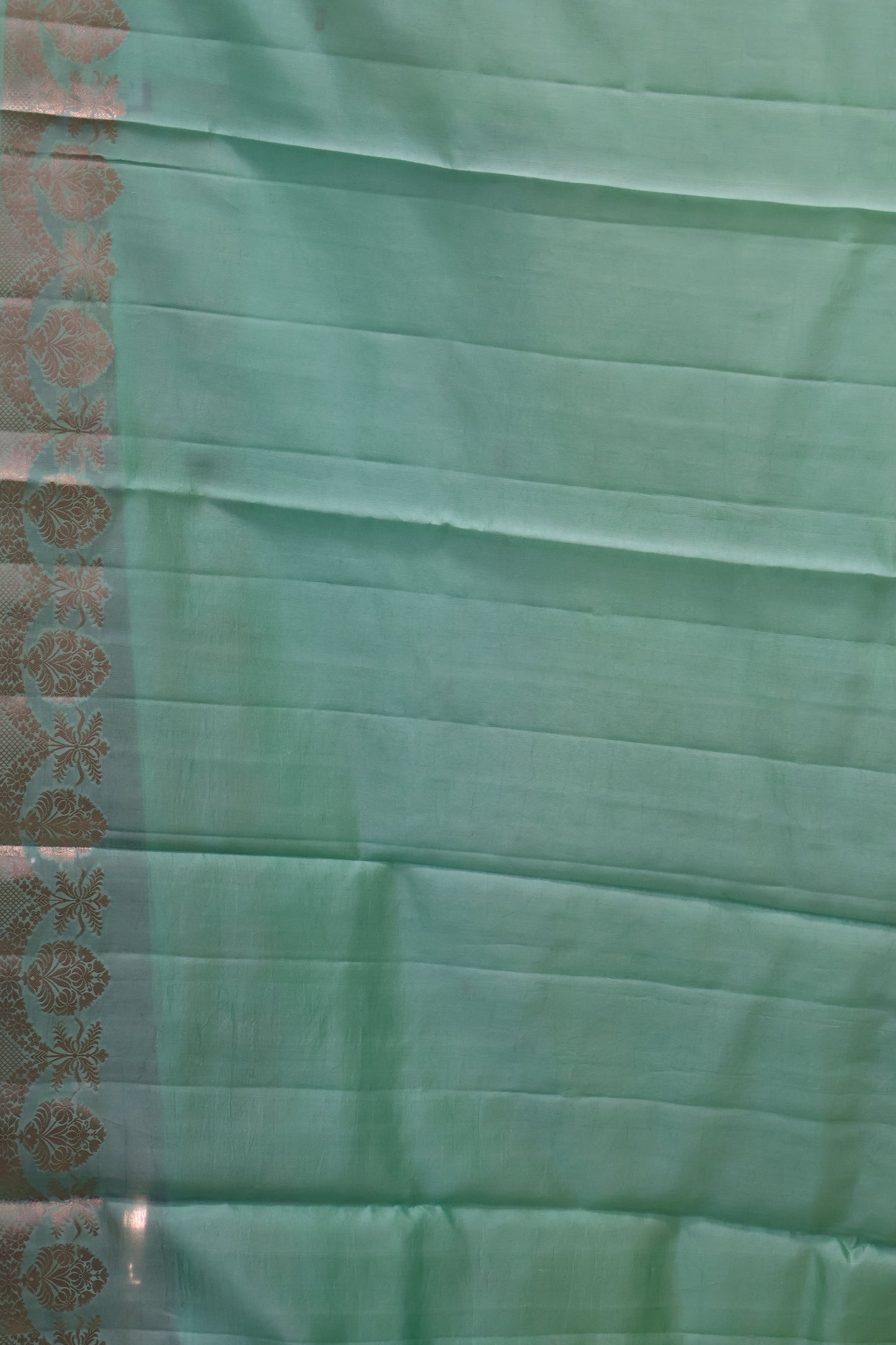 Pure Banarasi Saree Chiniya Silk - Lime Yellow Chakram Pattern