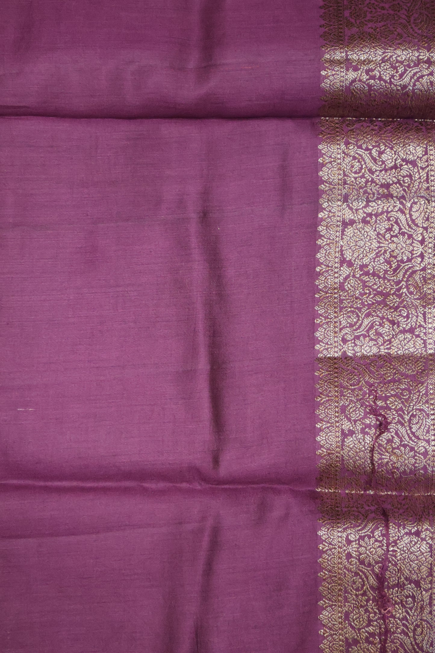 Pure Banarasi Saree Chiniya Silk -Purple