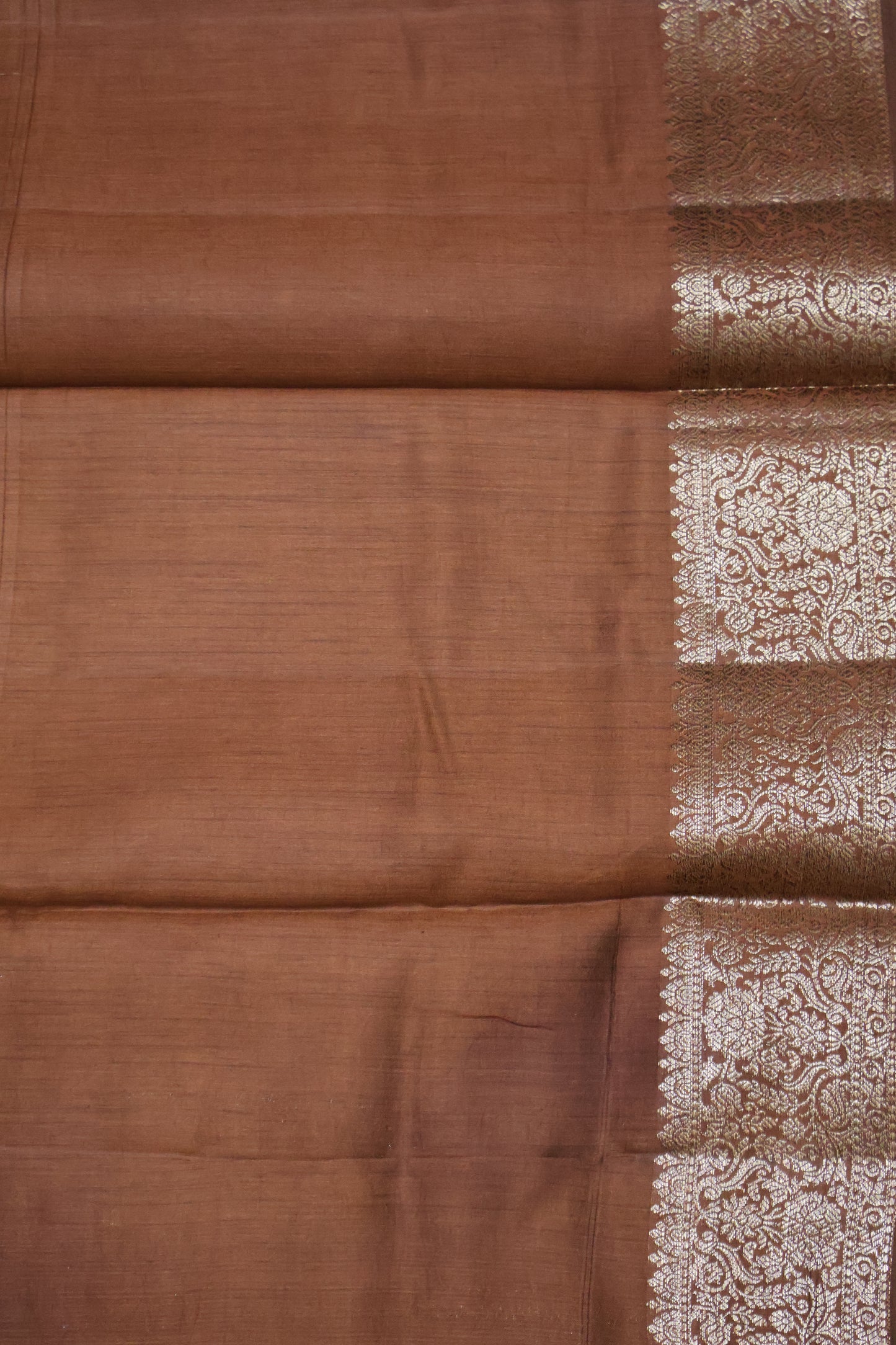 Pure Banarasi Saree Chiniya Silk -Beige
