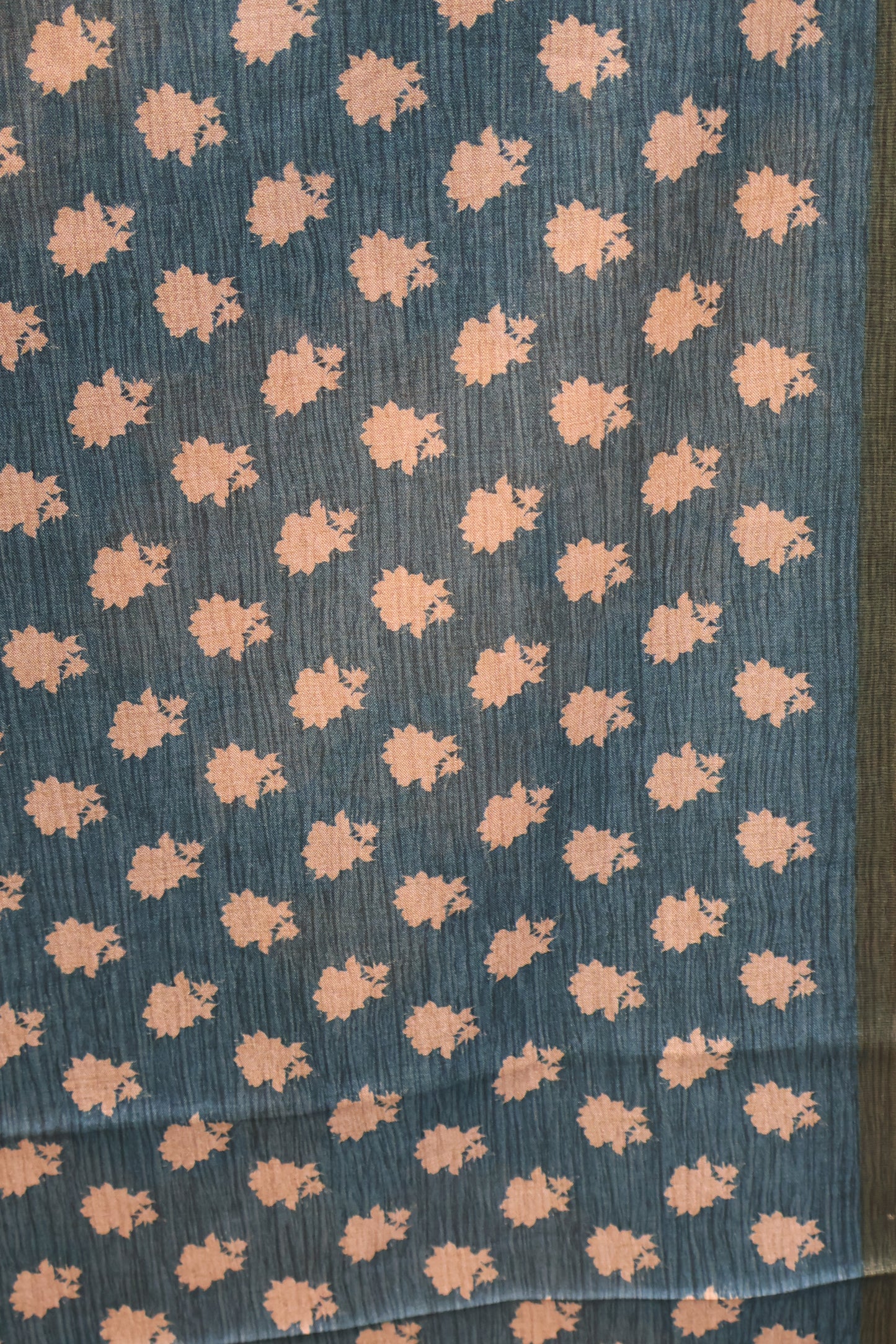 Semi Tussar Soft Saree - Sky Blue