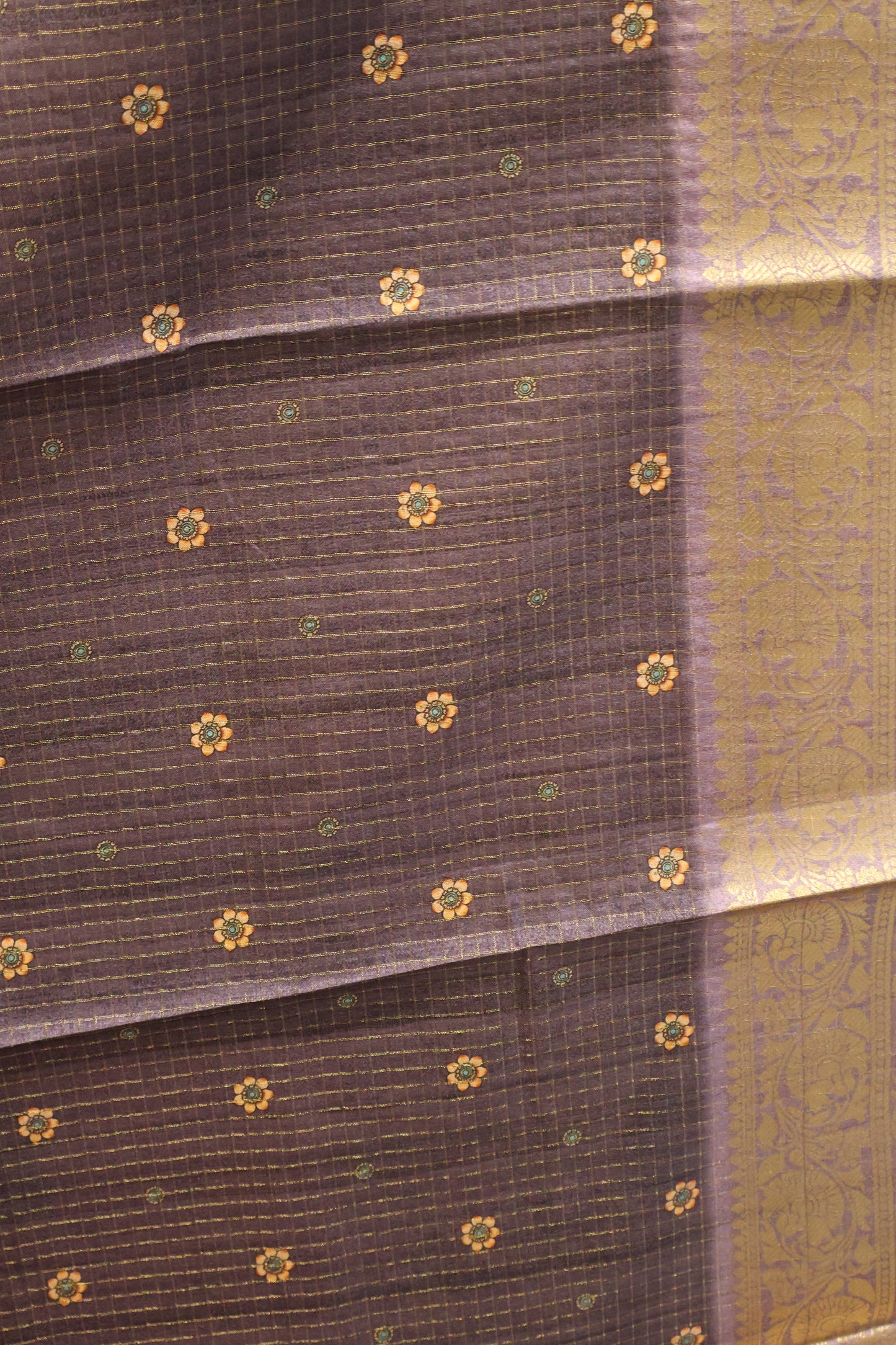 Semi Dola Silk Saree-Pink Kalamkari Zari