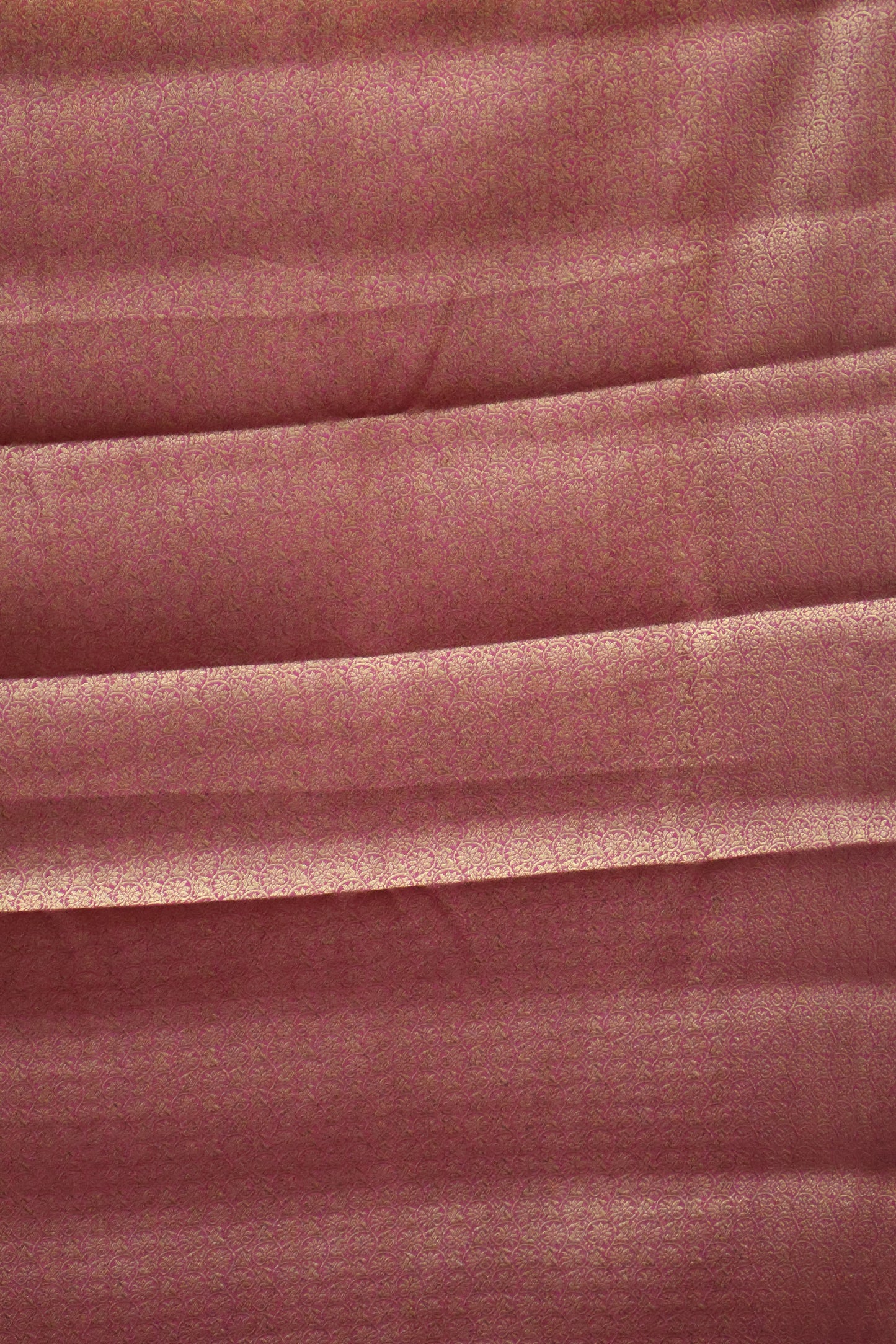 Bamboo Silk Saree-Bright Orange Buta