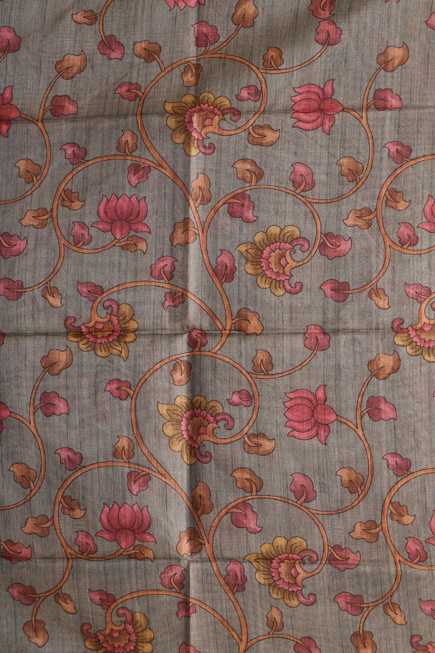 Tussar Saree Zari work- Pink