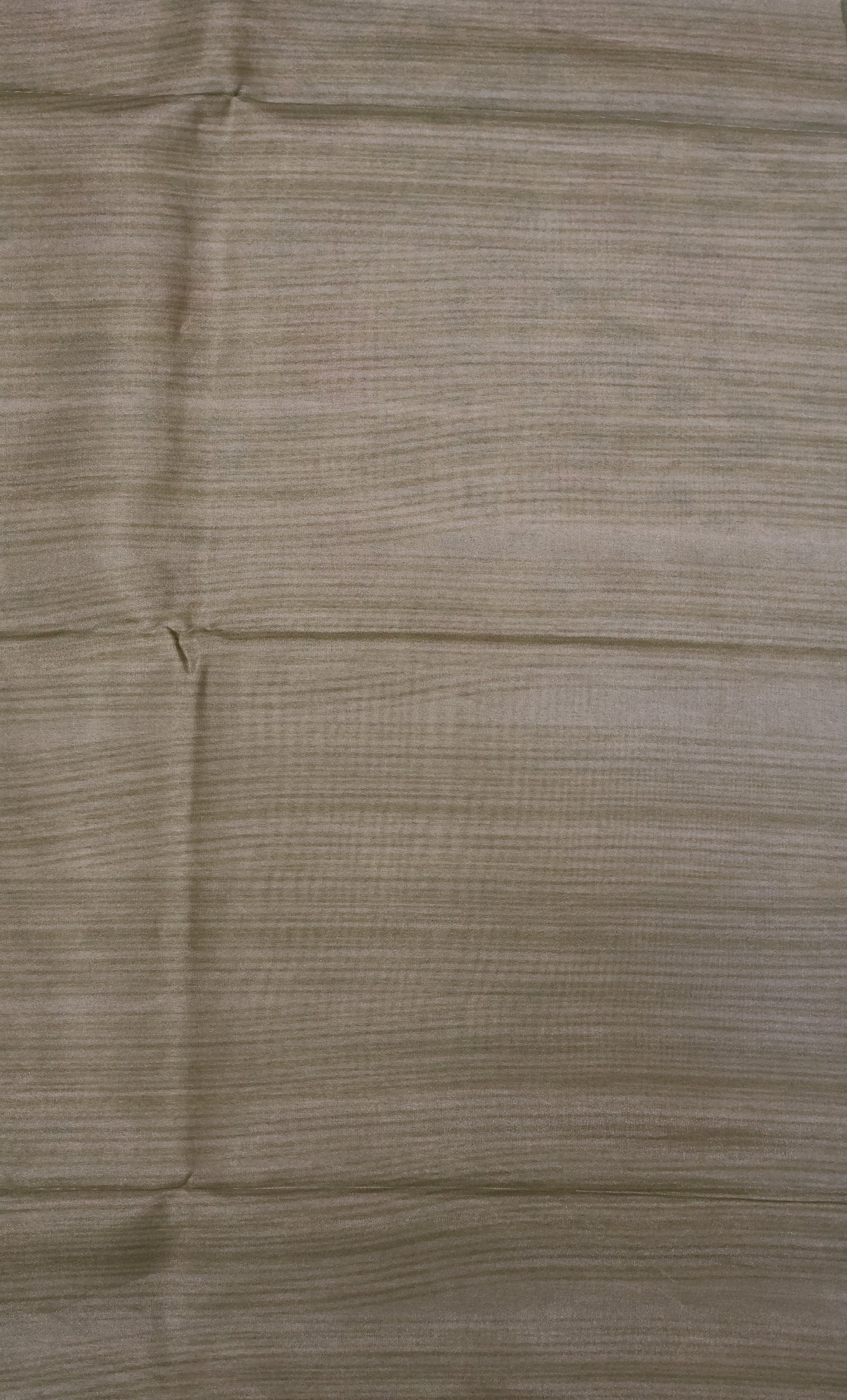 Semi Printed Silk Saree -Green Kalamkari Body