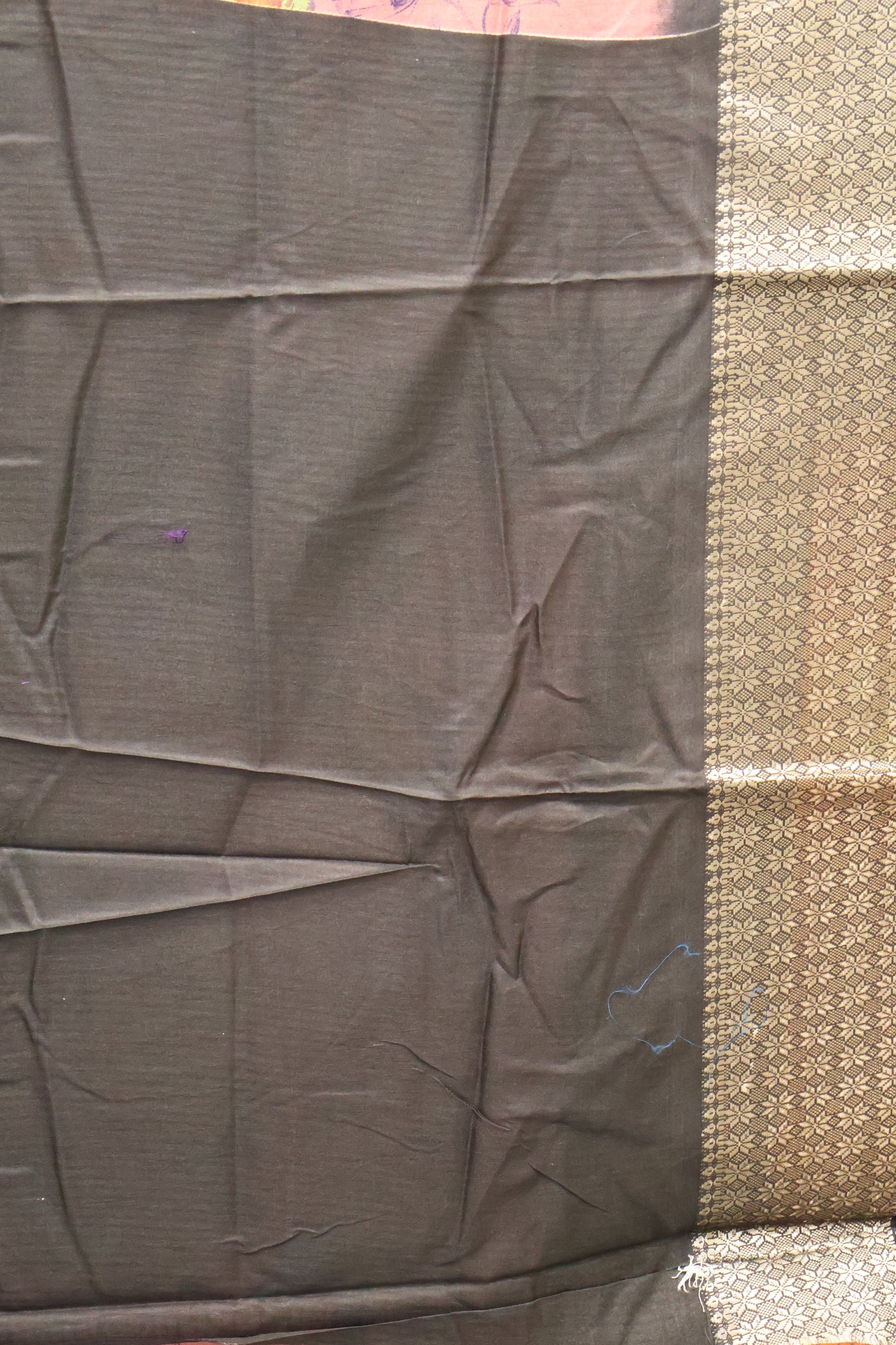 Dola Silk Saree Rainbow Bloom-Mauve