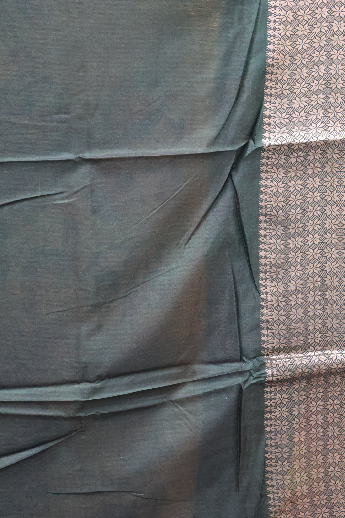 Dola Silk Saree Rainbow Bloom-Mustard