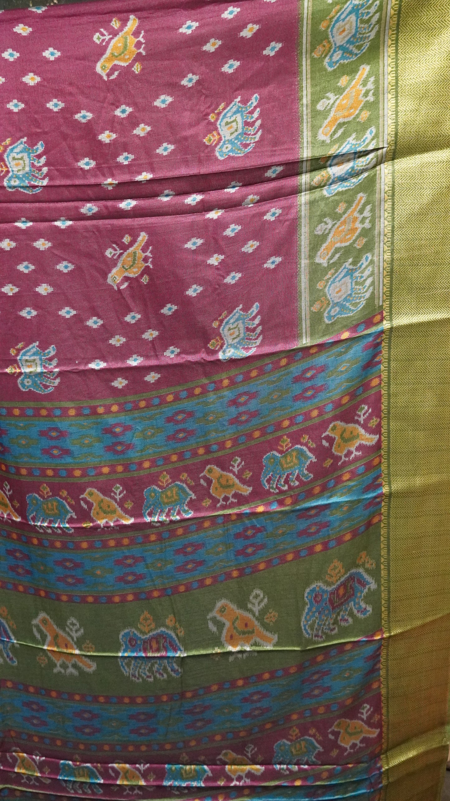 Dola Silk Saree -Purple