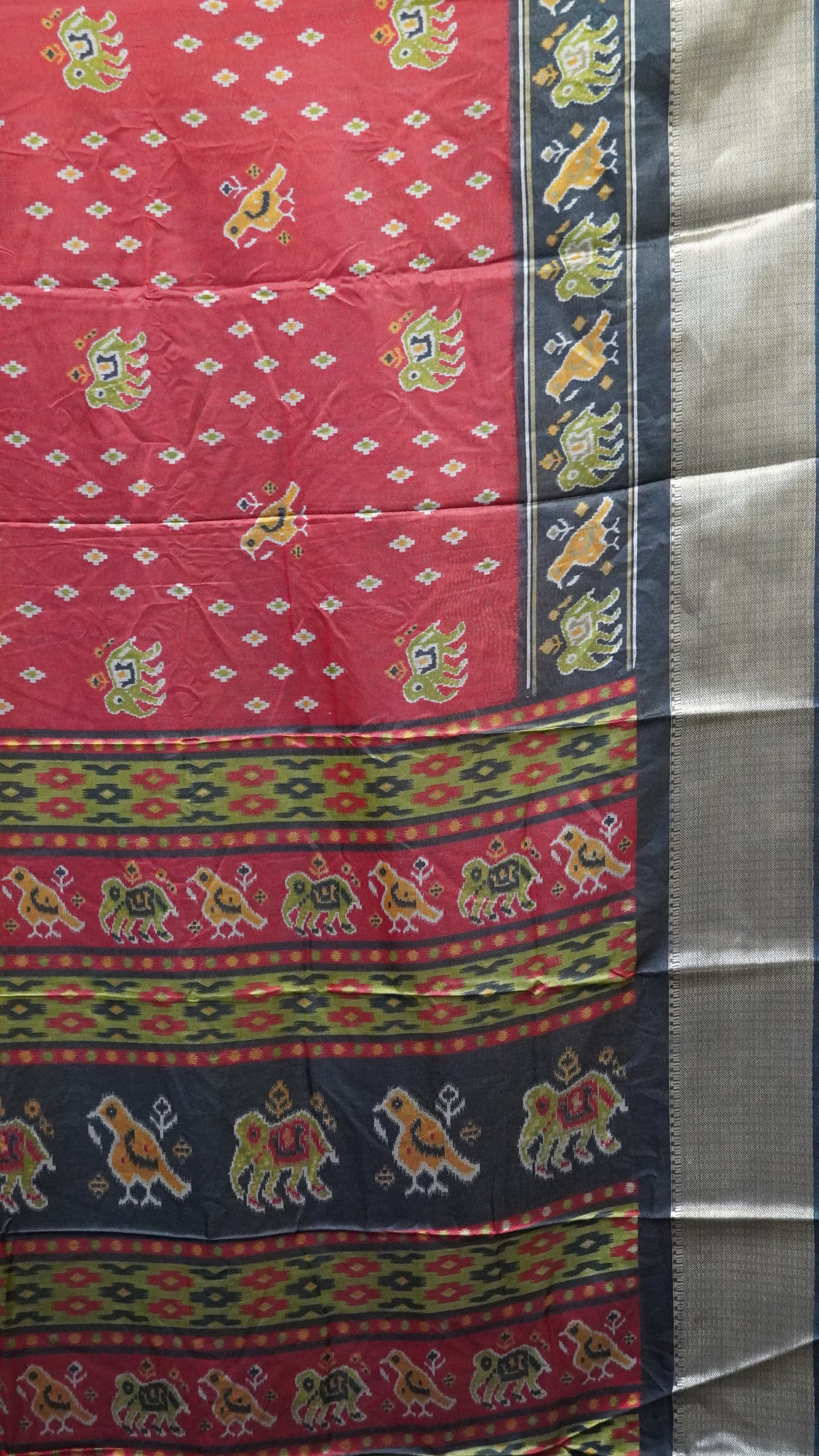 Dola Silk Saree - Maroon