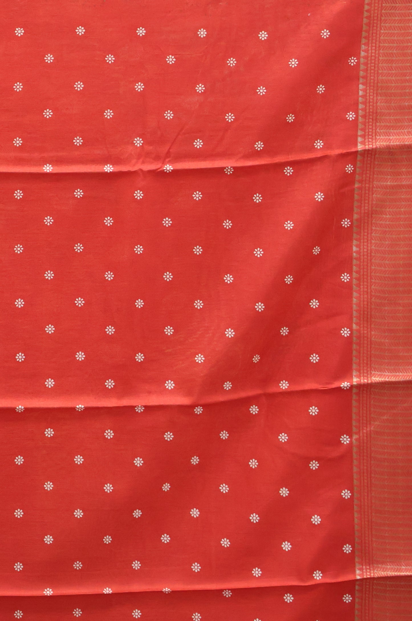 Dola Silk Saree Fusion Motif-Red