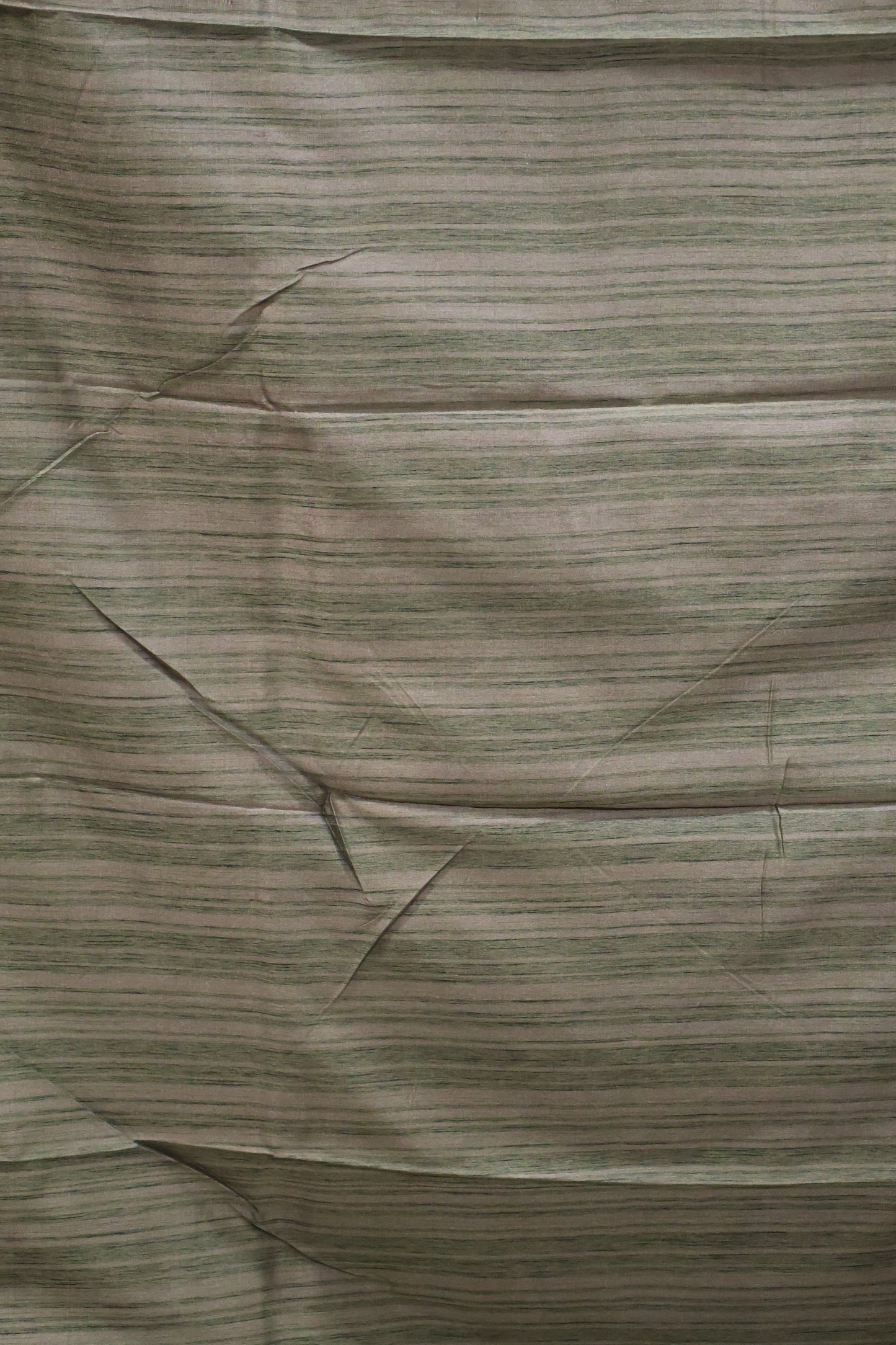 Semi Katan Silk Saree- Zari Checks-Sage Green