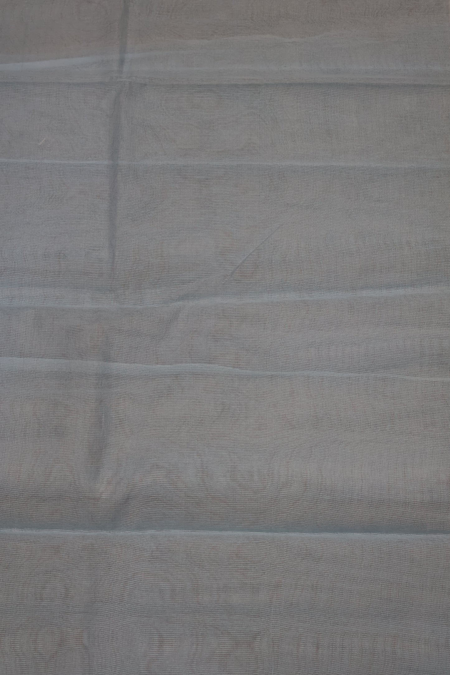 Tissue Kota Saree - Embroidery-Sky blue