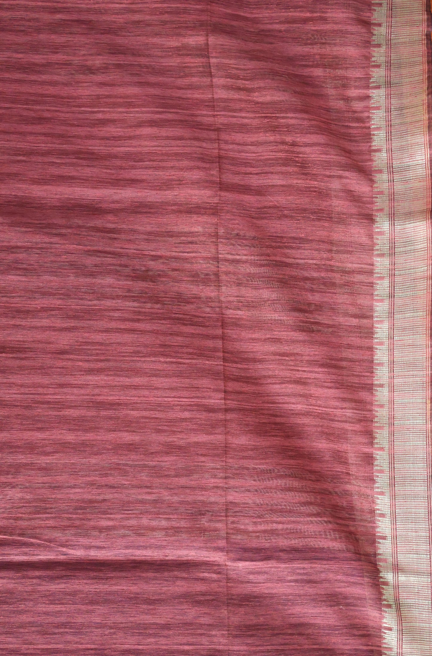 Bhagalpur Tussar Saree-Blue