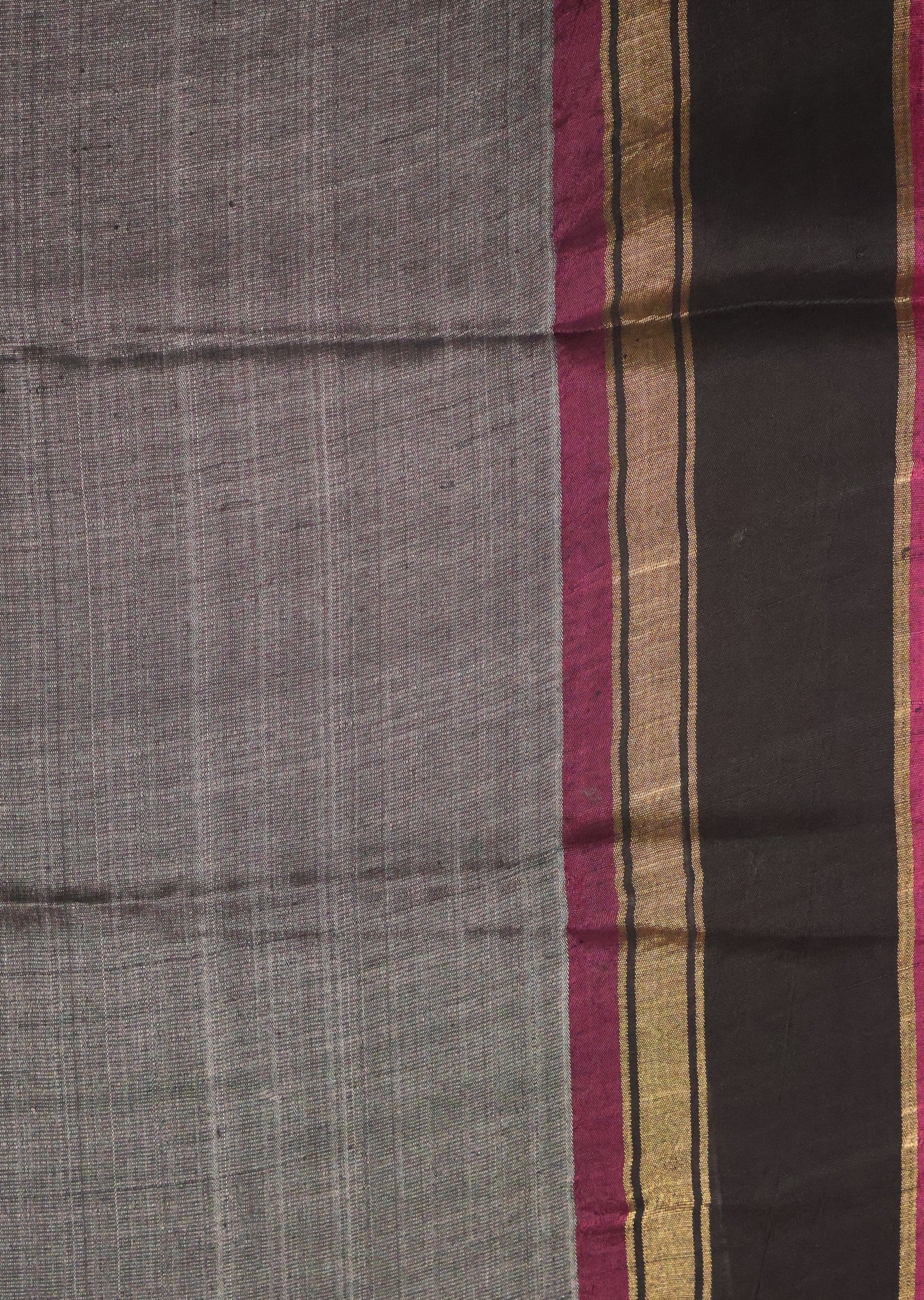 Pure Tussar Saree - Pale Orange