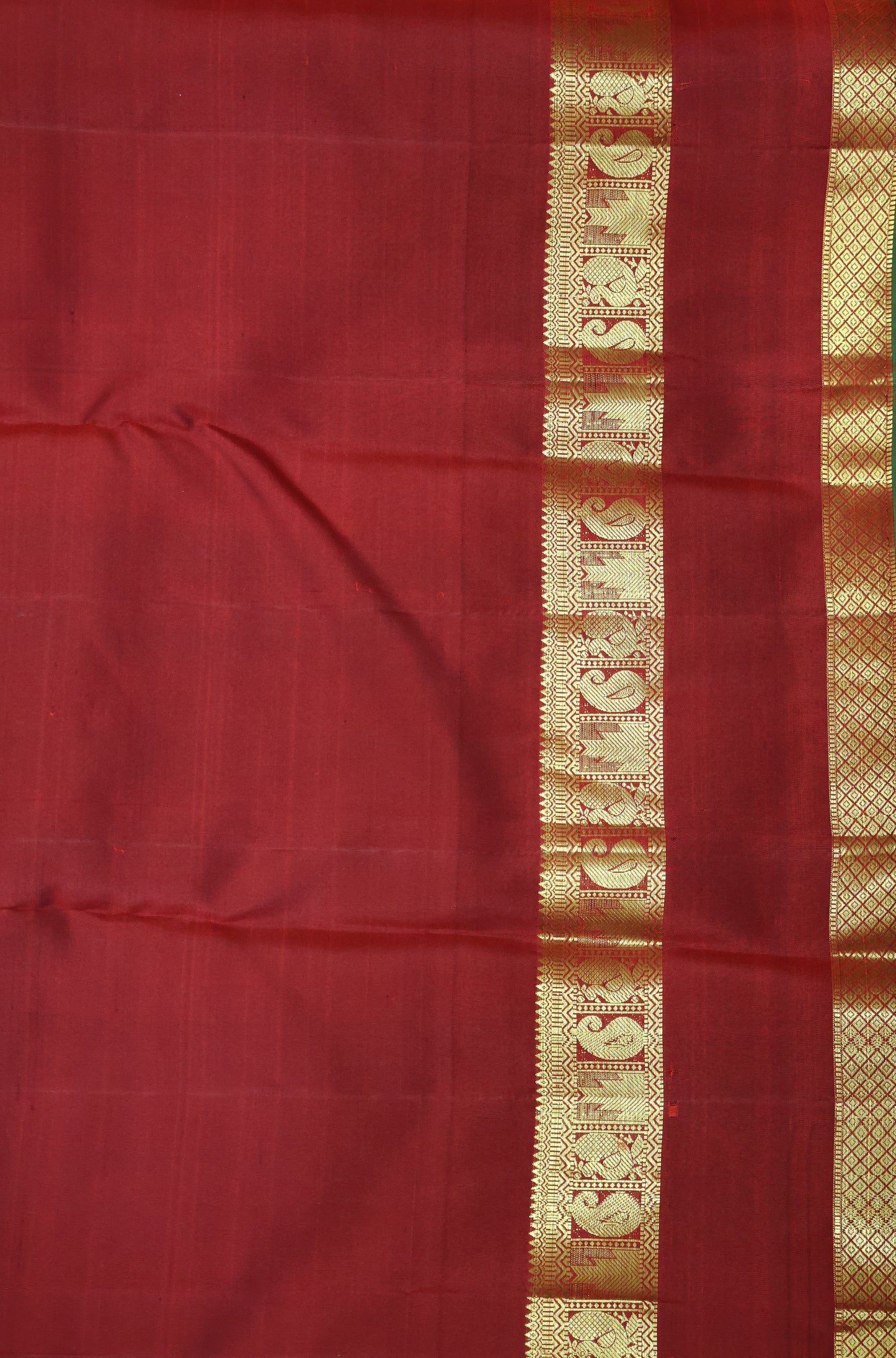Pure Kanjivaram Saree -Mango Yellow