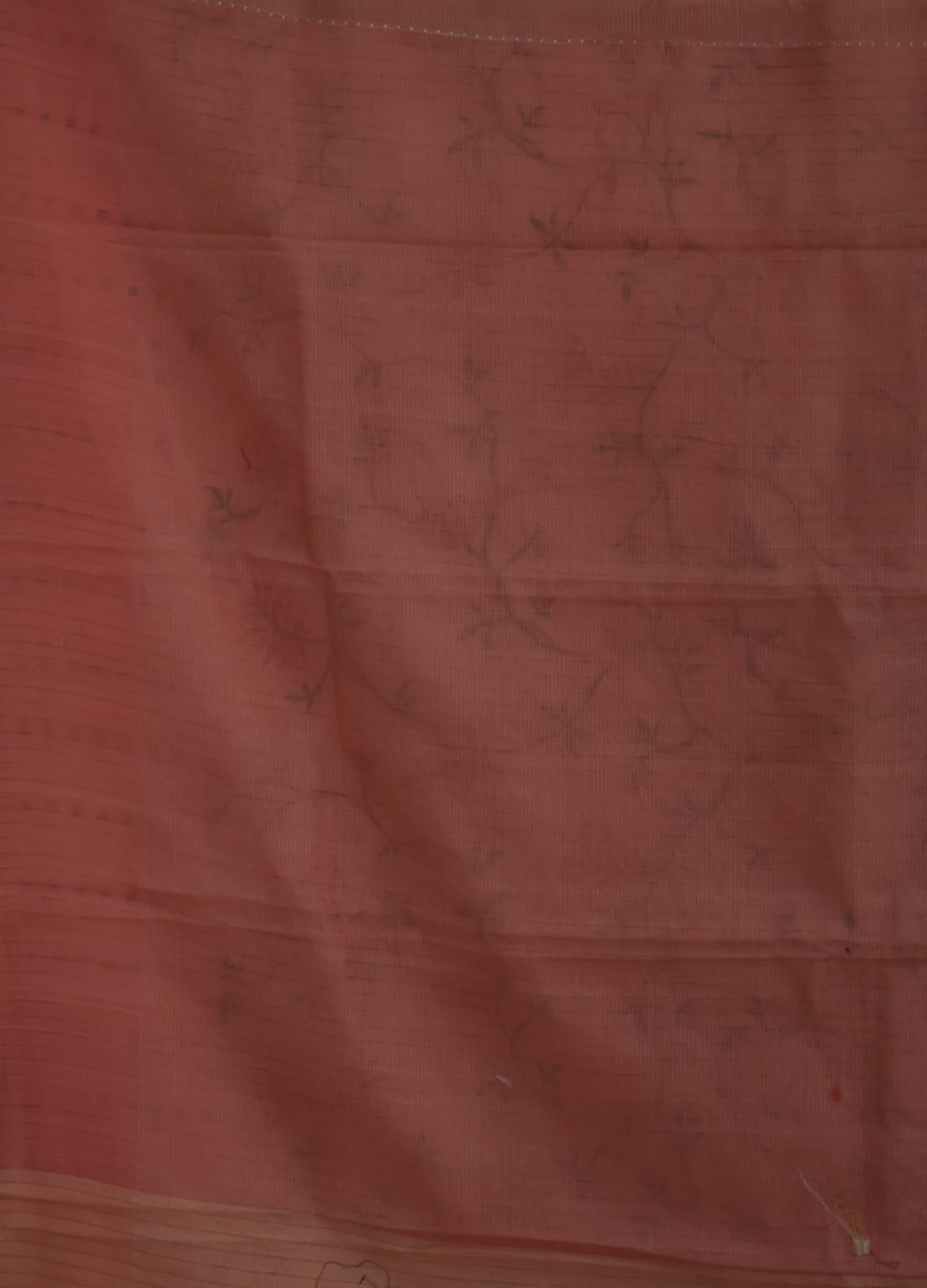 Pure Muslin Tissue Silk Saree-Peach Pink