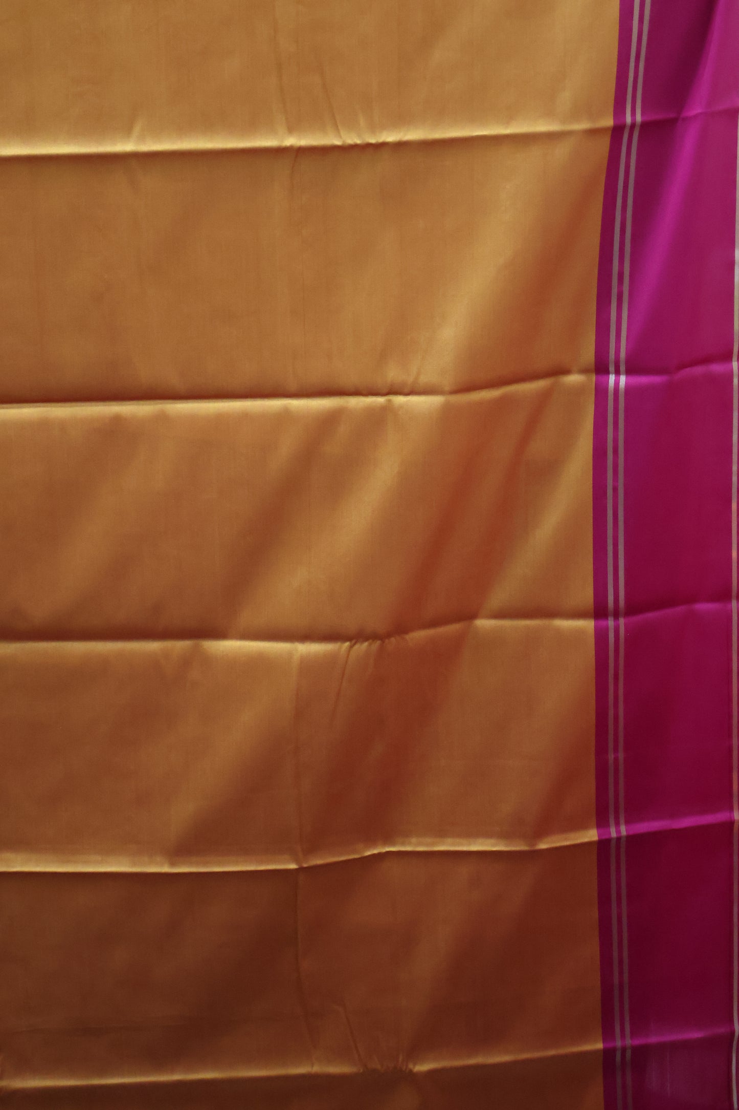 Semi Soft Silk Saree-Mustard Pink