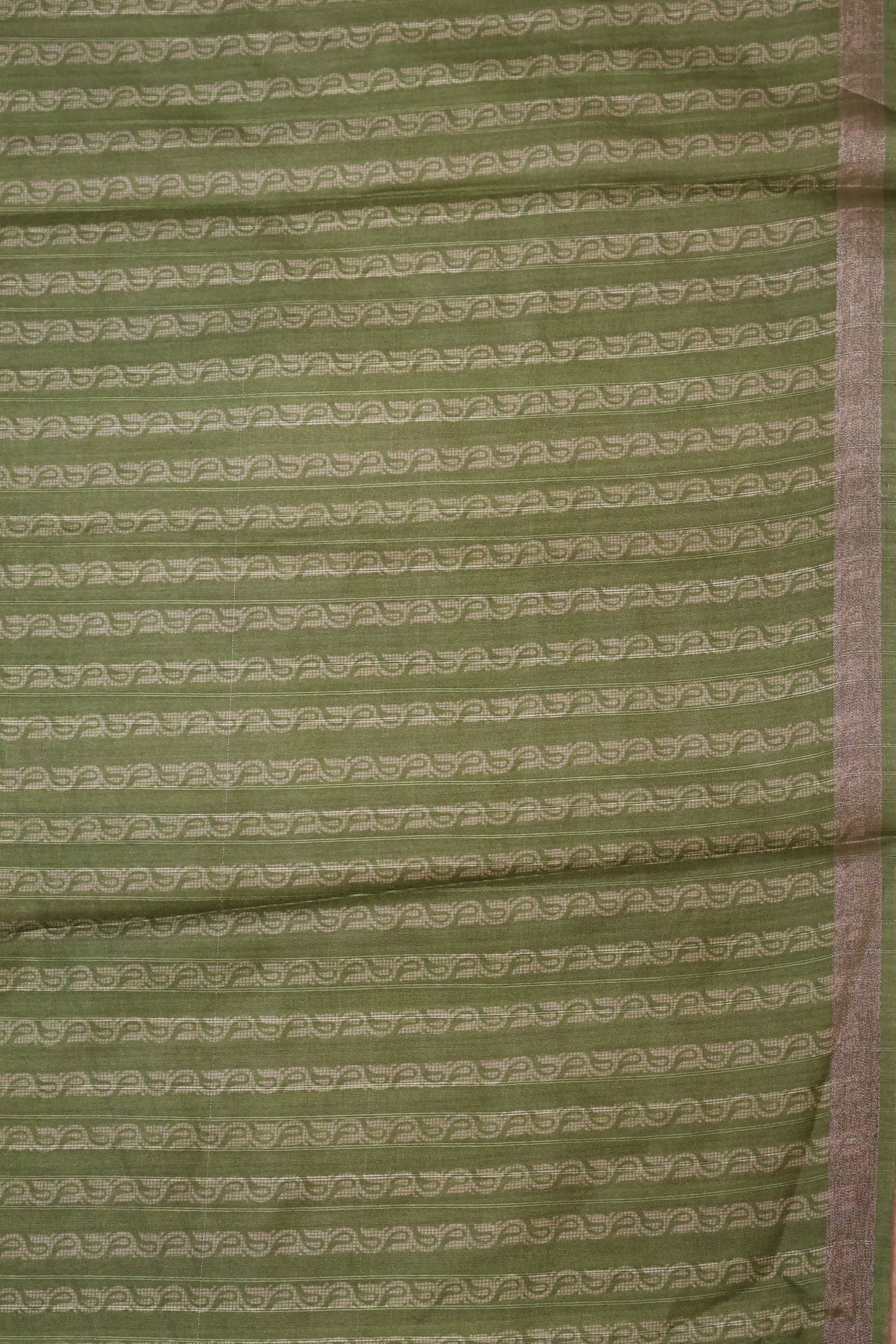 Semi Tussar Saree Floral - Ink Blue