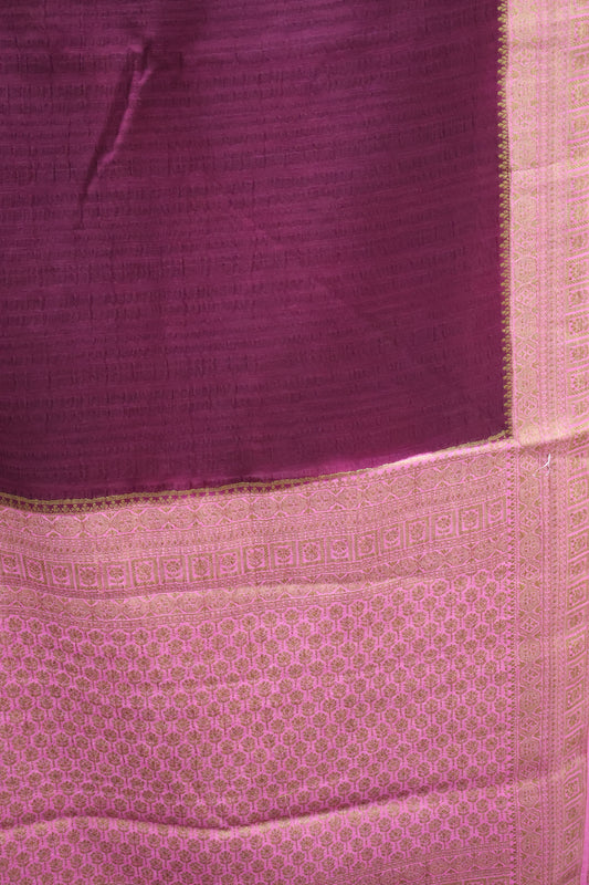 Banarasi Georgette Saree - Wine