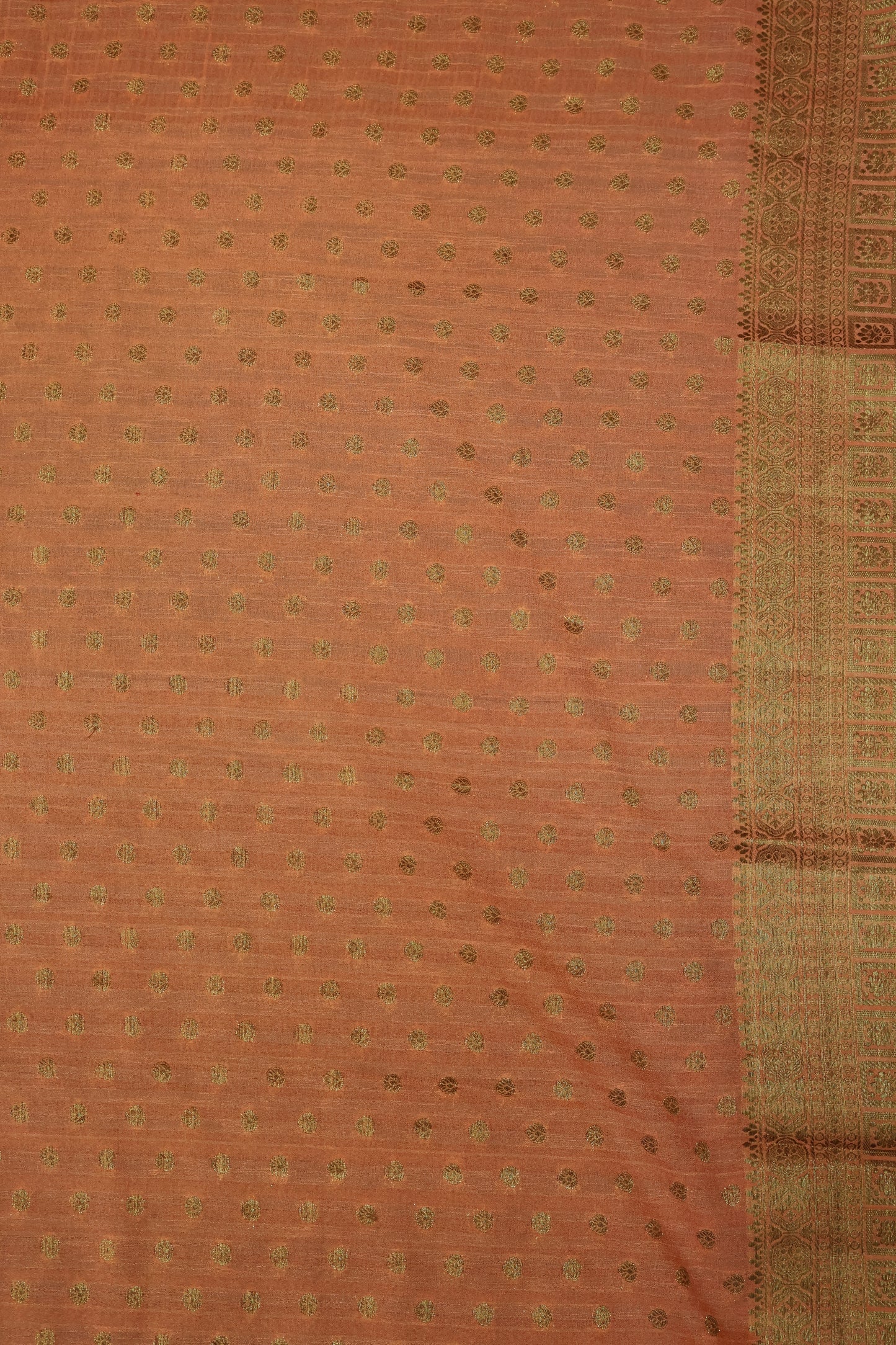 Banarasi Georgette Saree - Orange