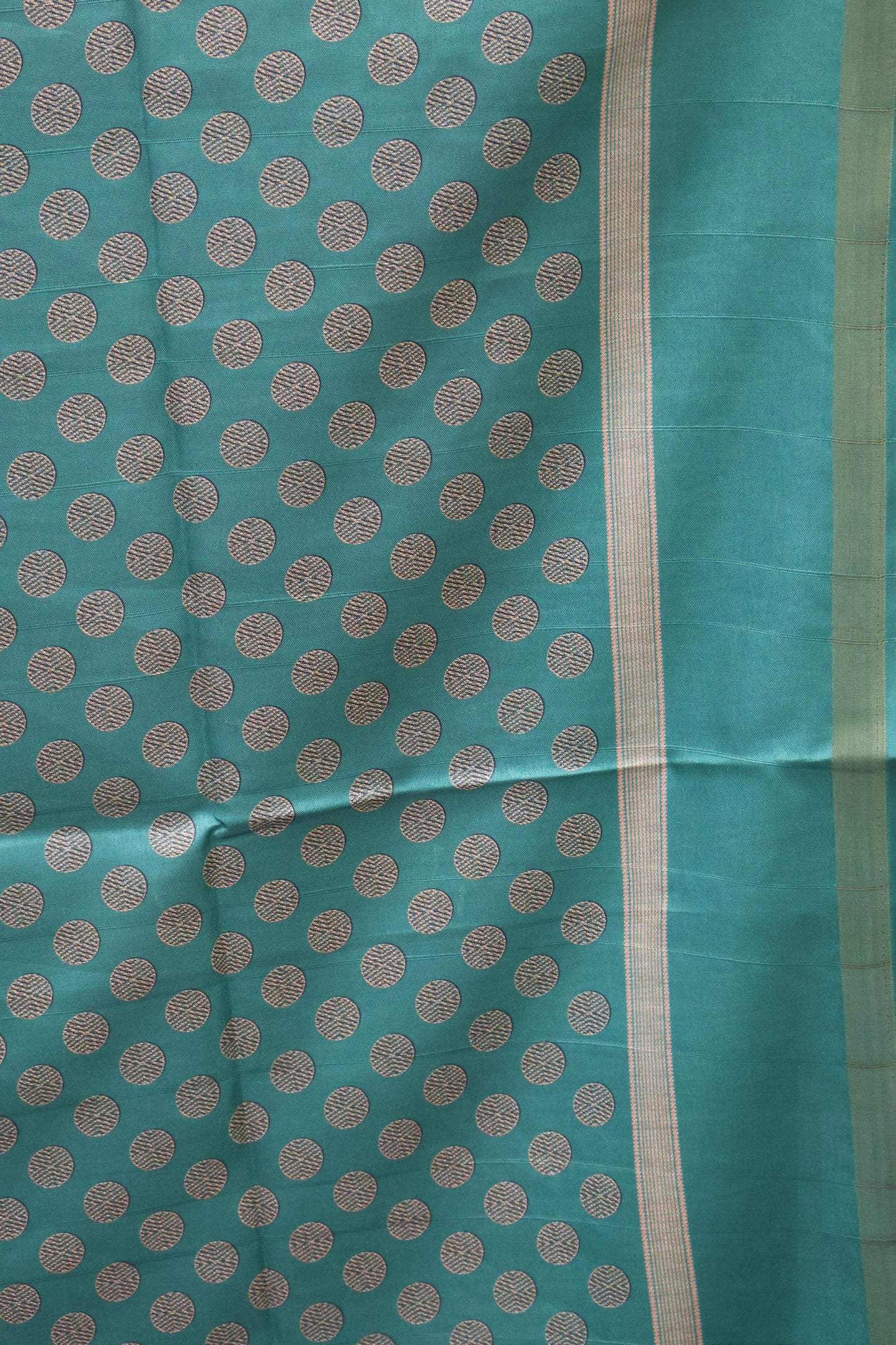 Semi Tussar Saree Peacock Print-Voilet