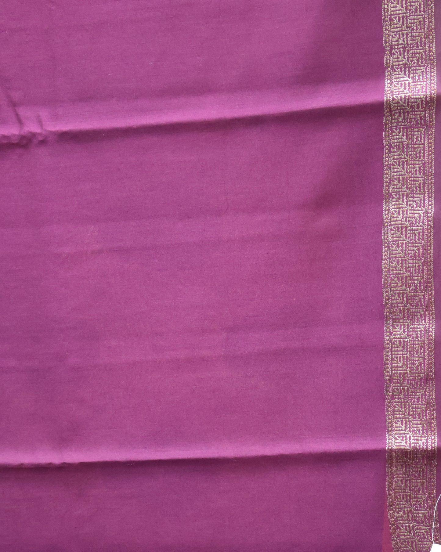 Pure Banarasi Saree Chiniya Silk -Purple