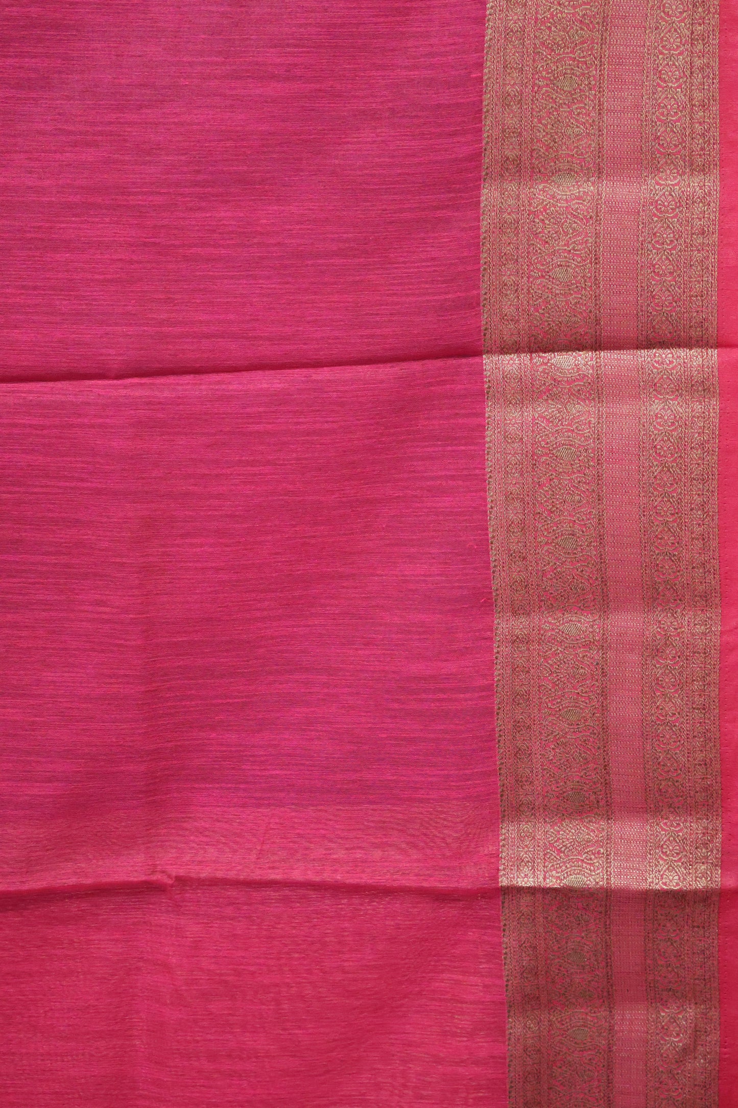 Bamboo Silk Saree- Navy Blue-Maroon