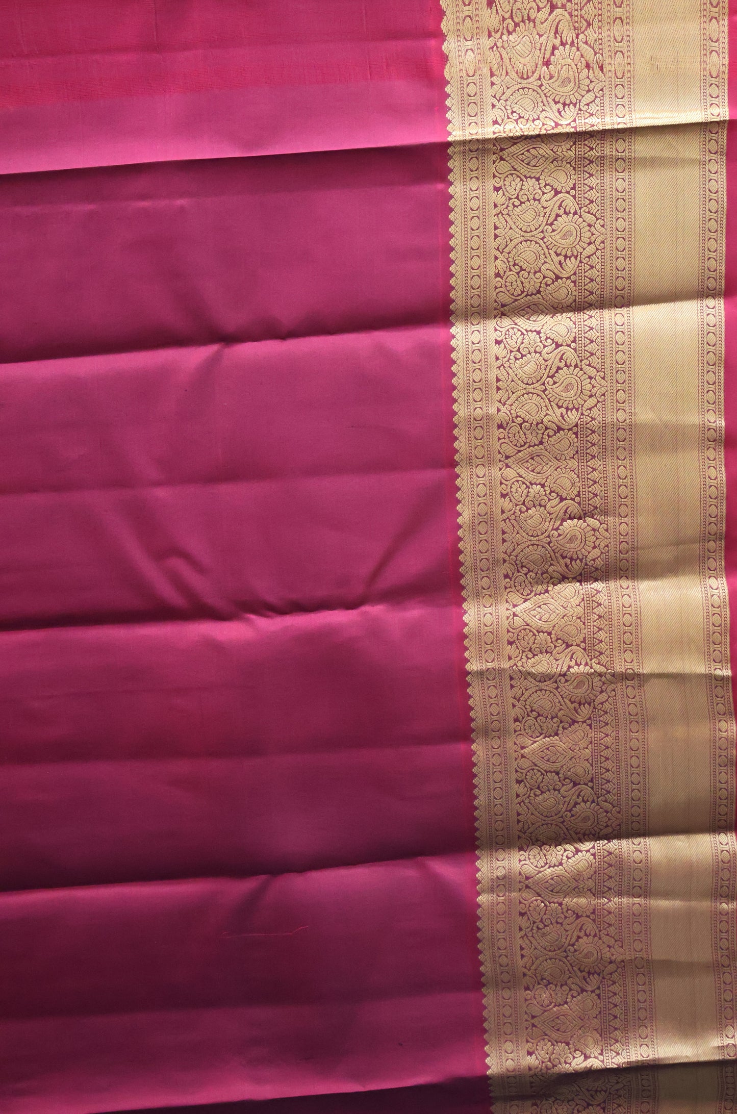 Pure Kanjivaram Silk Saree -Bottle Green