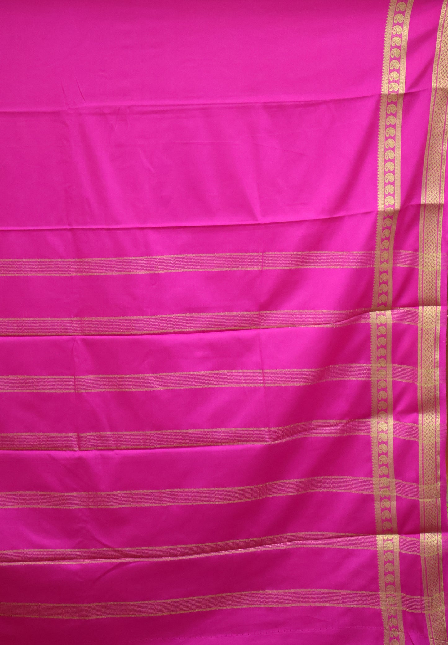 Art Mysore Silk cotton-pink plain