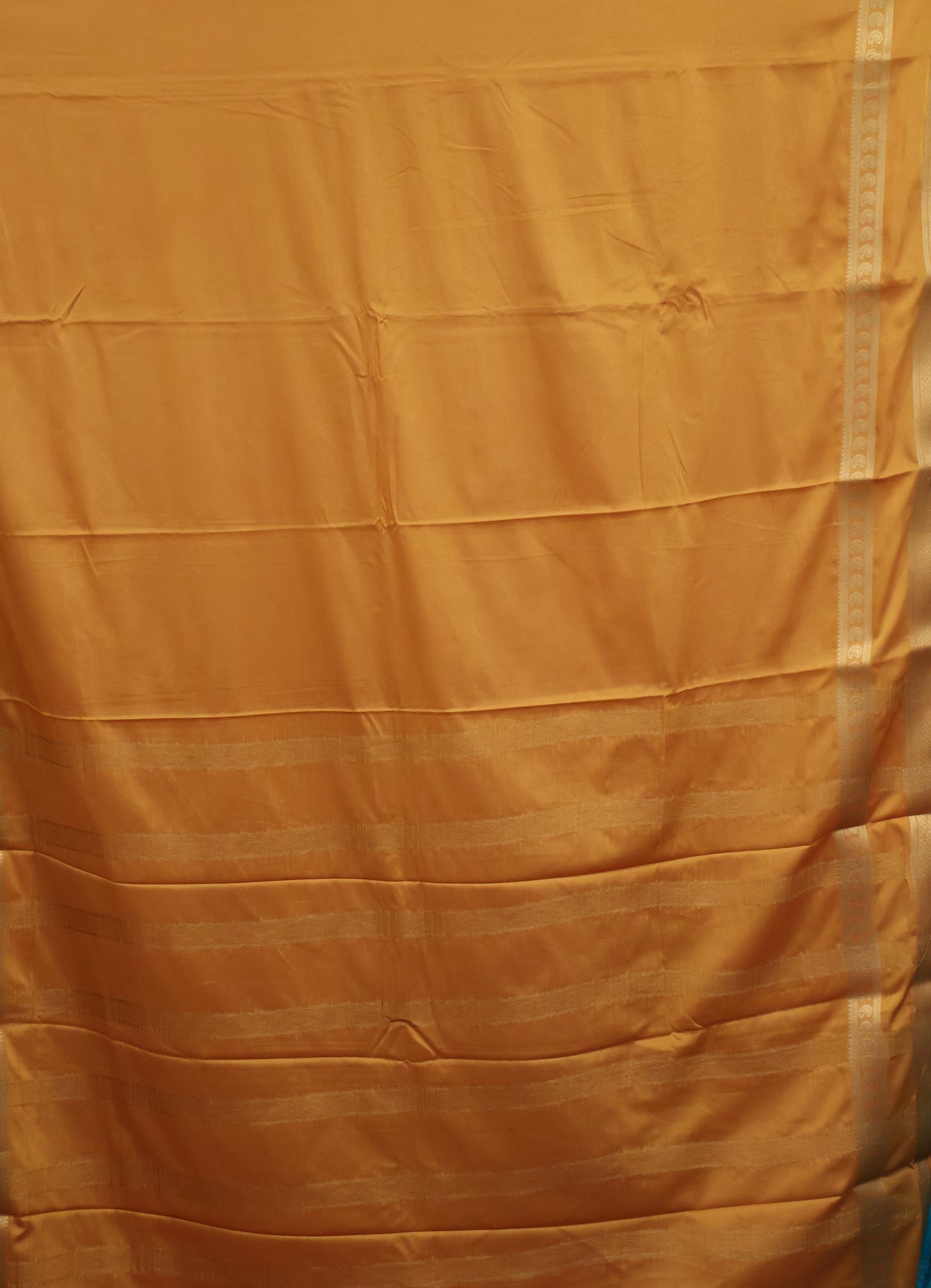 Art Mysore Silk cotton -mustrd yellow