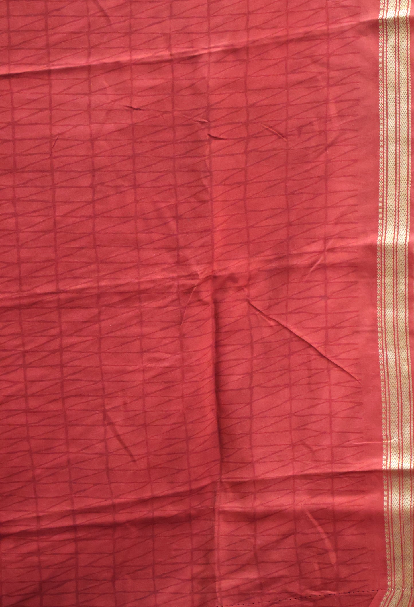 Viscose Saree-Blue Lotus Bandhini Print