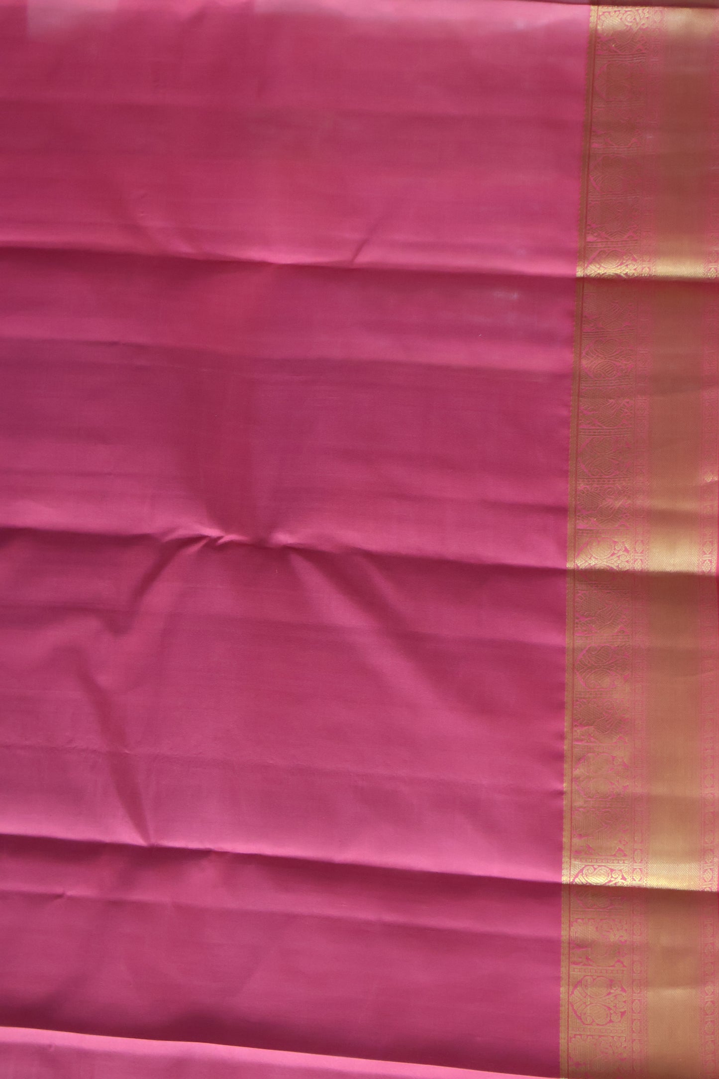 Pure Kanjivaram Silk Saree -Round Butta-Blue