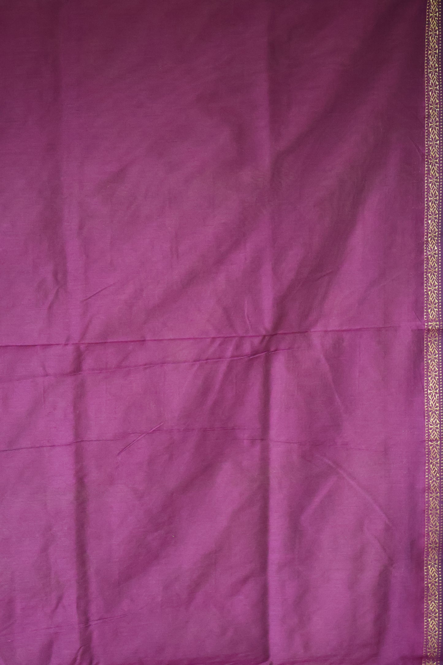 Maheswari Cotton Saree -Green Purple