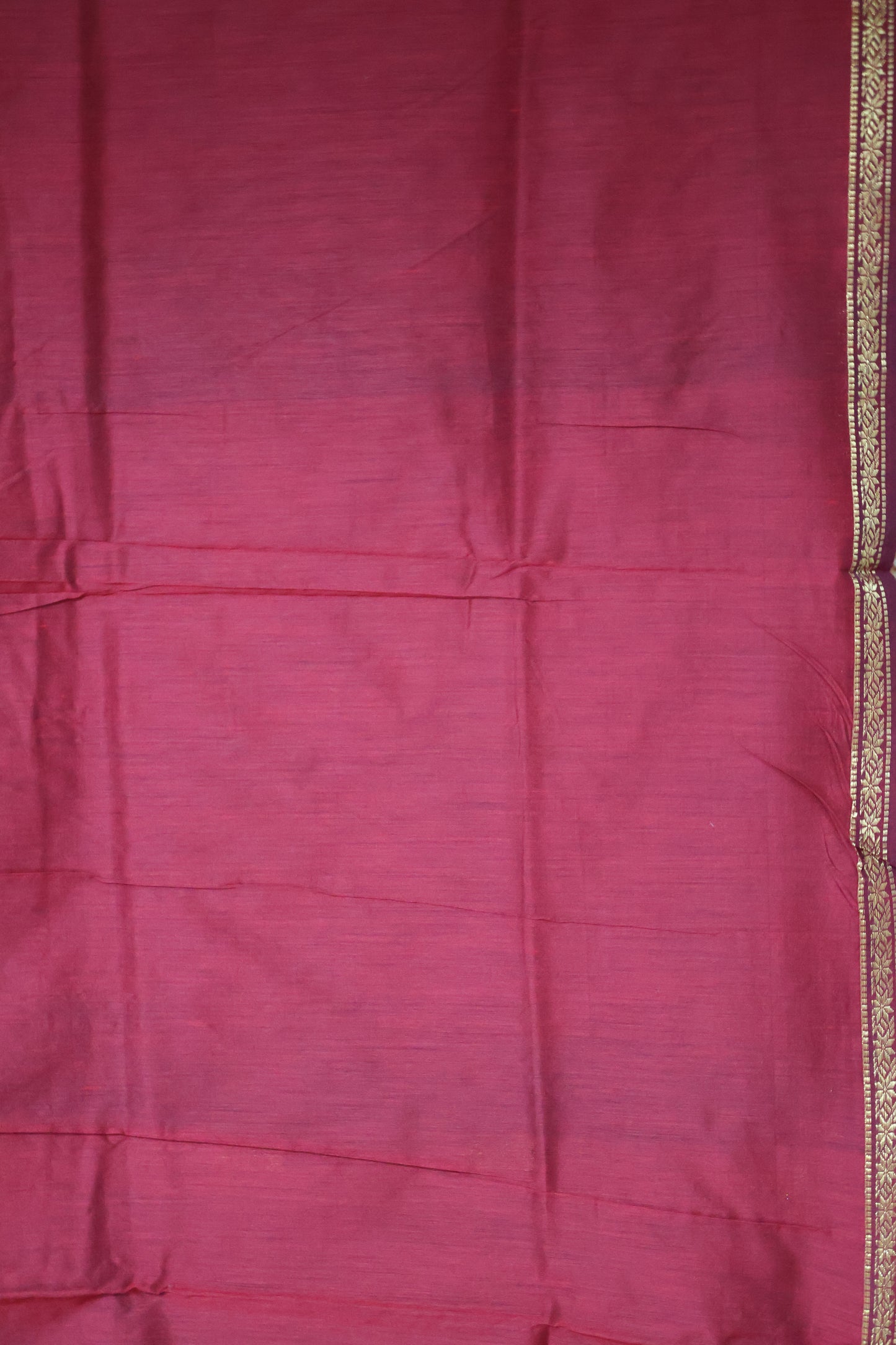 Maheswari Cotton Saree - Star Dark Green