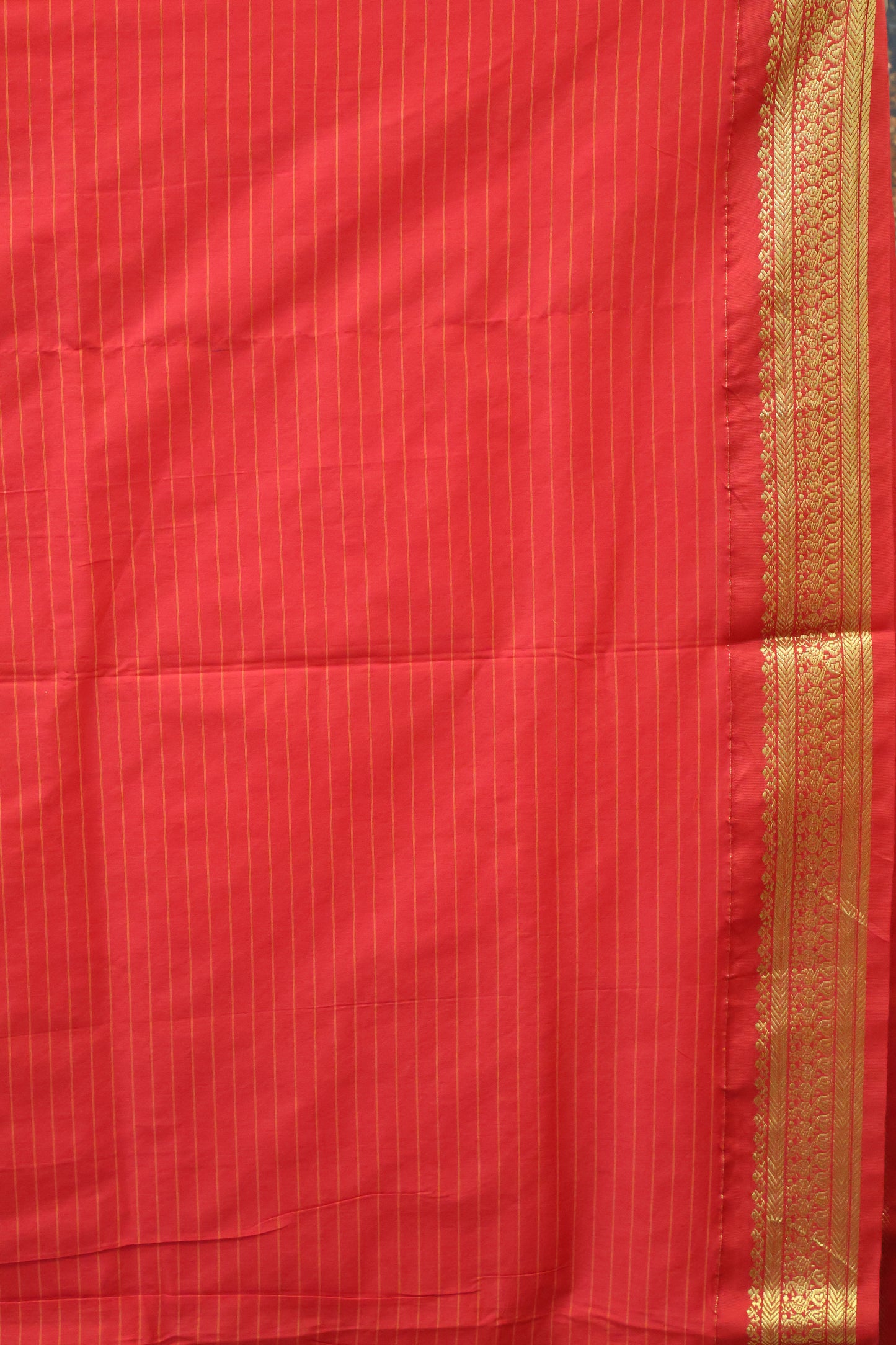 Kalyani Cotton-Checkred Yellow