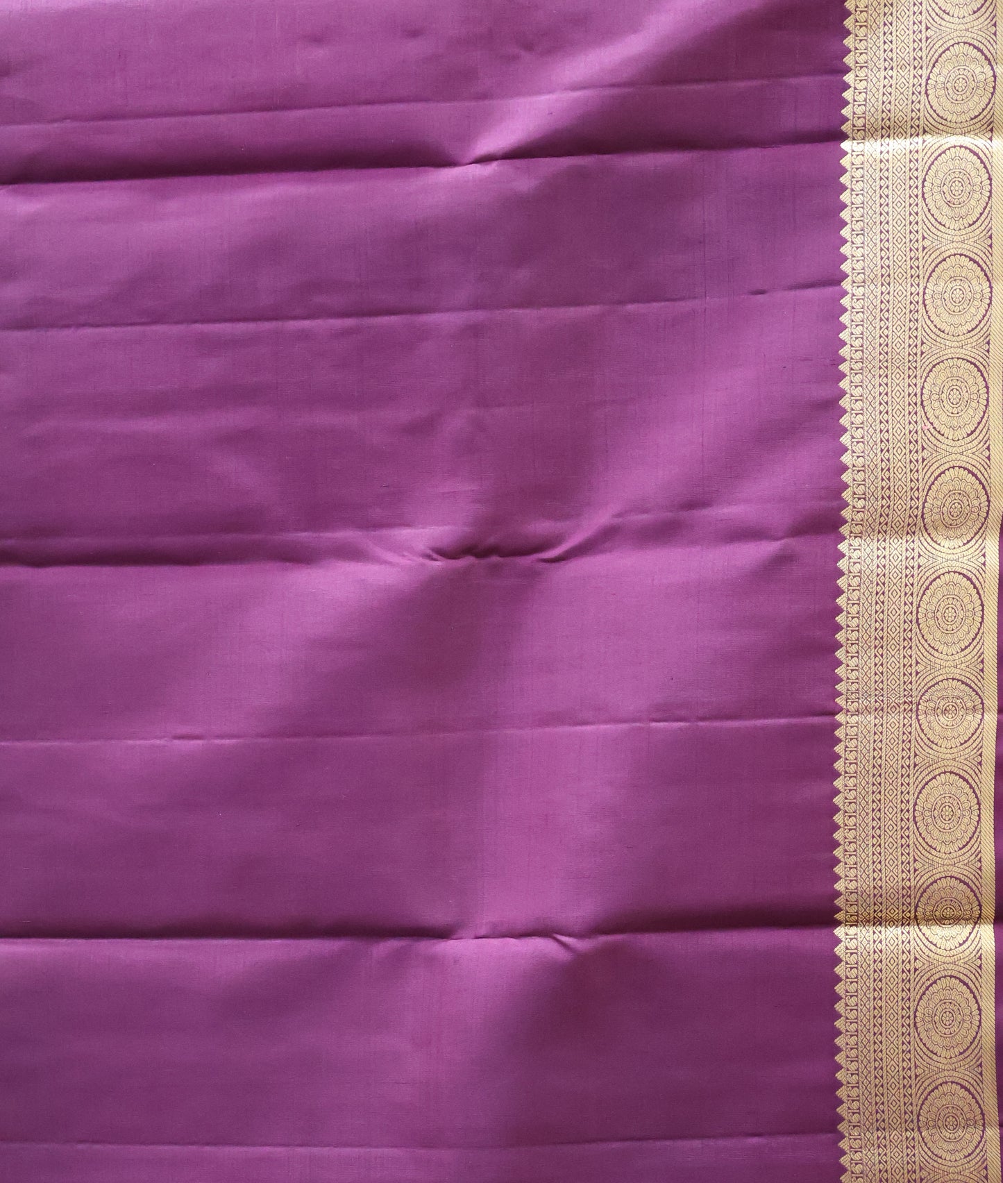 Akshayam-Pure Kanjivaram Saree Korvai Border-Honey-Wine