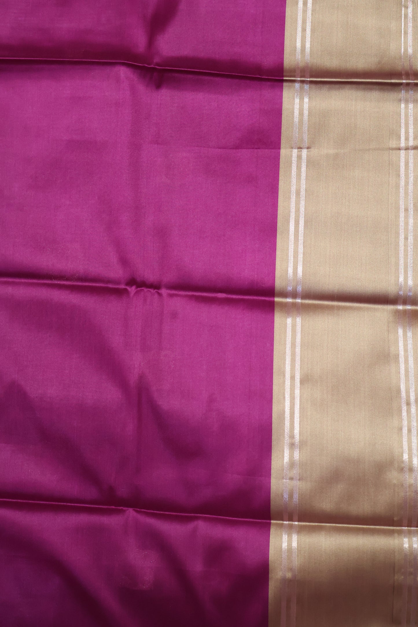 Semi Soft Silk Saree-Wine With Brown Floral