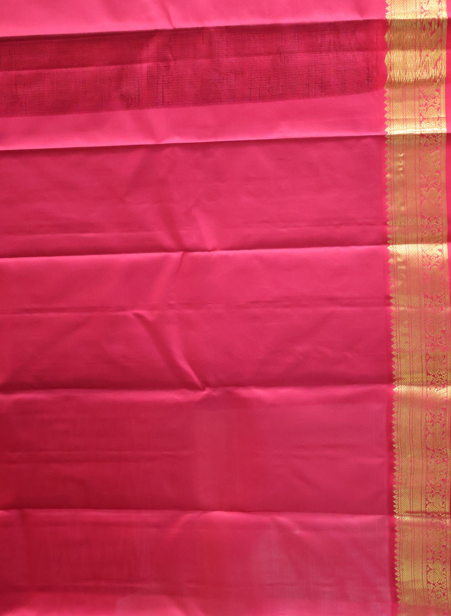 Pure Kanjivaram Silk Saree - Green Anam Vairaoosi